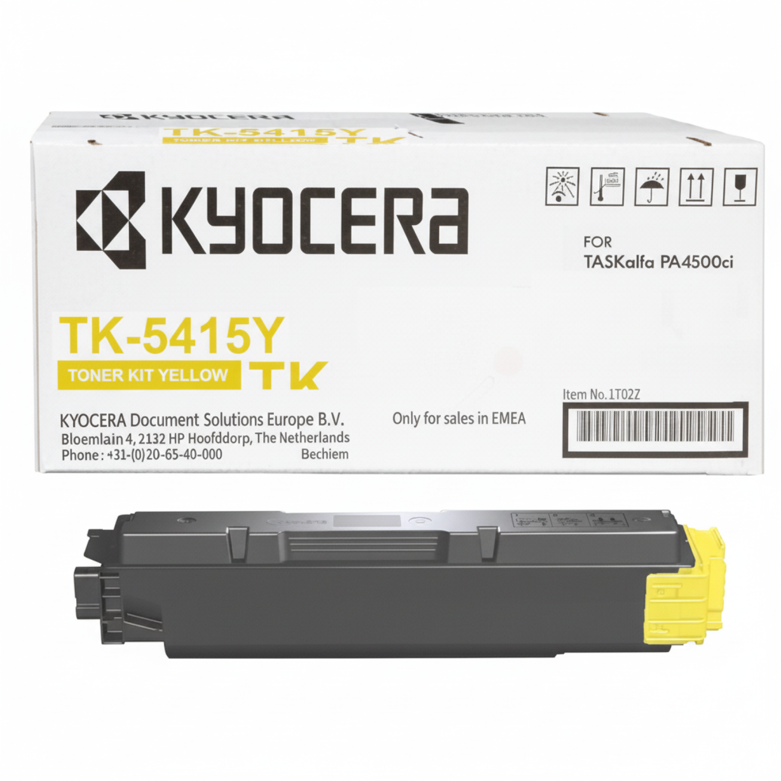 Original OEM Toner Kyocera TK-5415Y (1T02Z7ANL0) (Yellow)