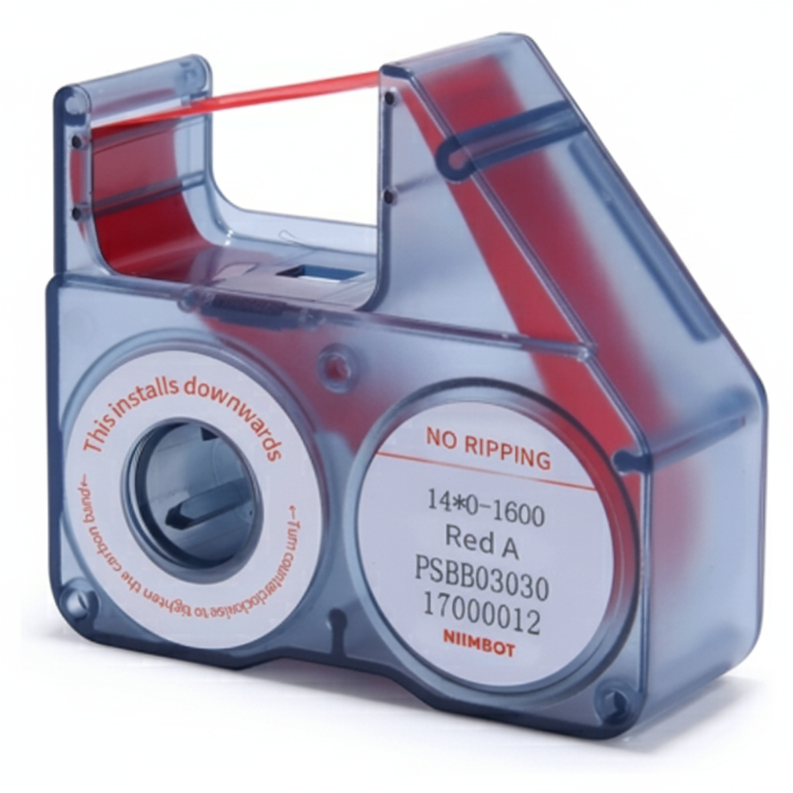 Original OEM Ribbon Niimbot Ribbon (B18_RRED) (Red)