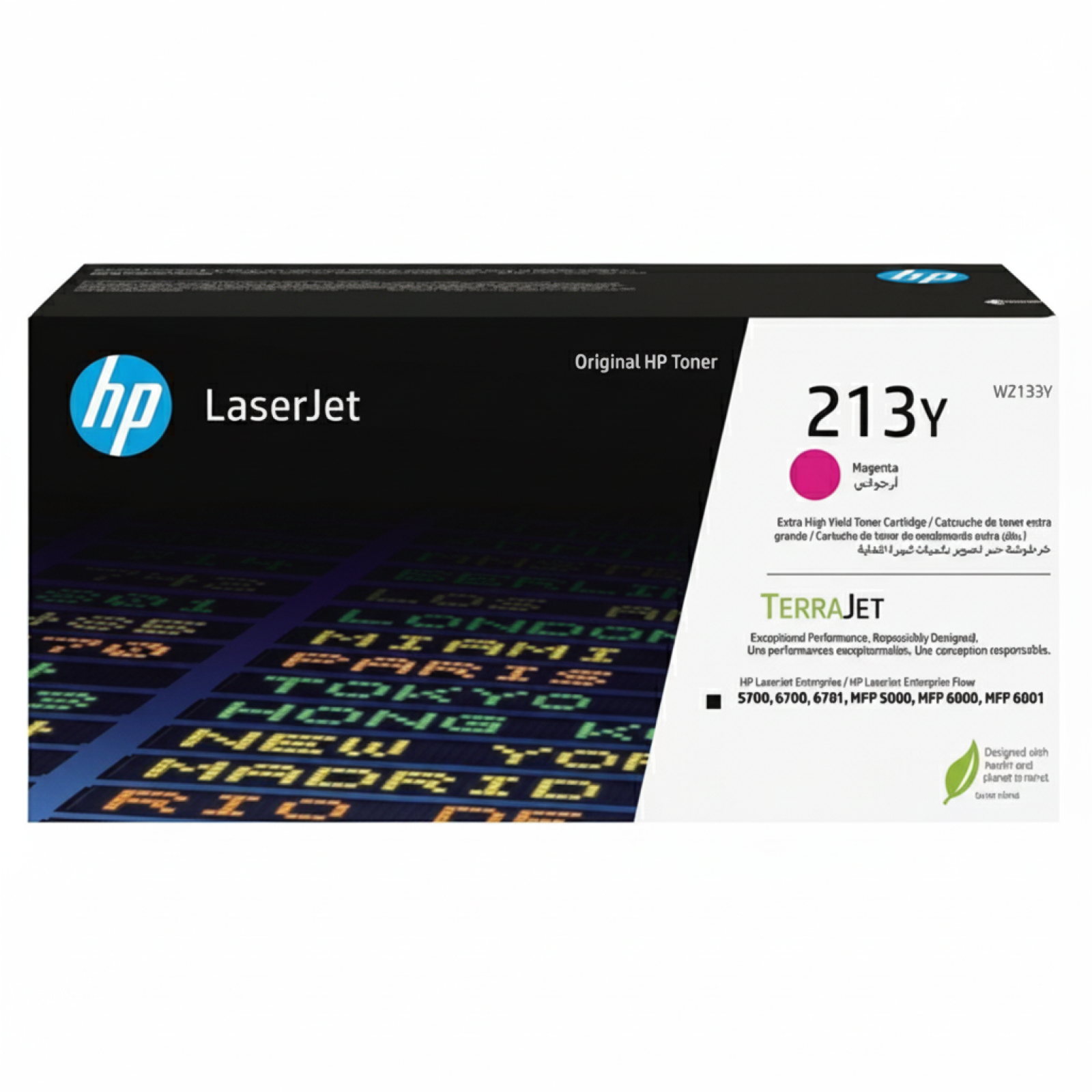 Original OEM Toner HP 213Y (W2133Y) (Magenta)