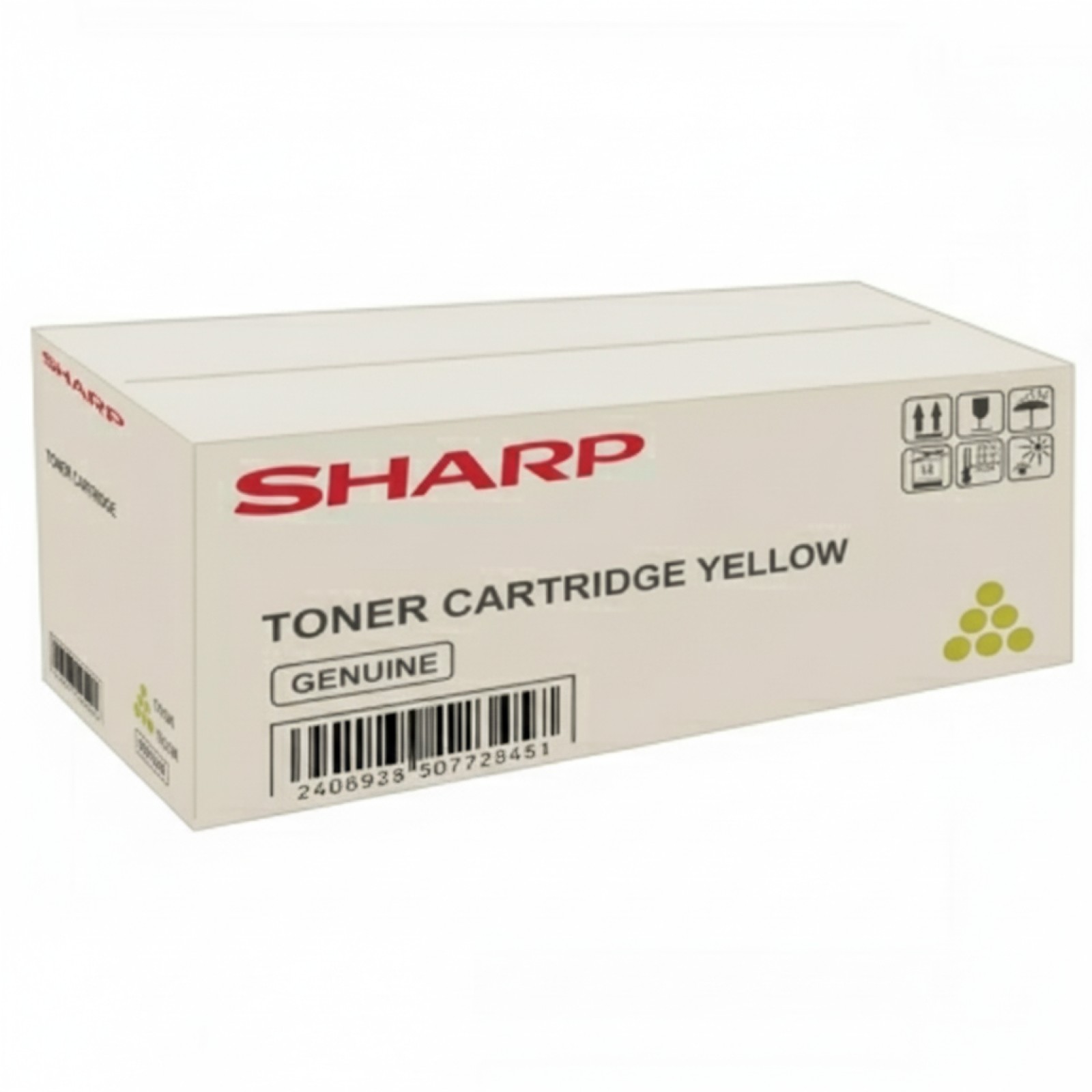 Original OEM Toner Sharp BP-C50GTYA (BPC50GTYA) (Yellow)