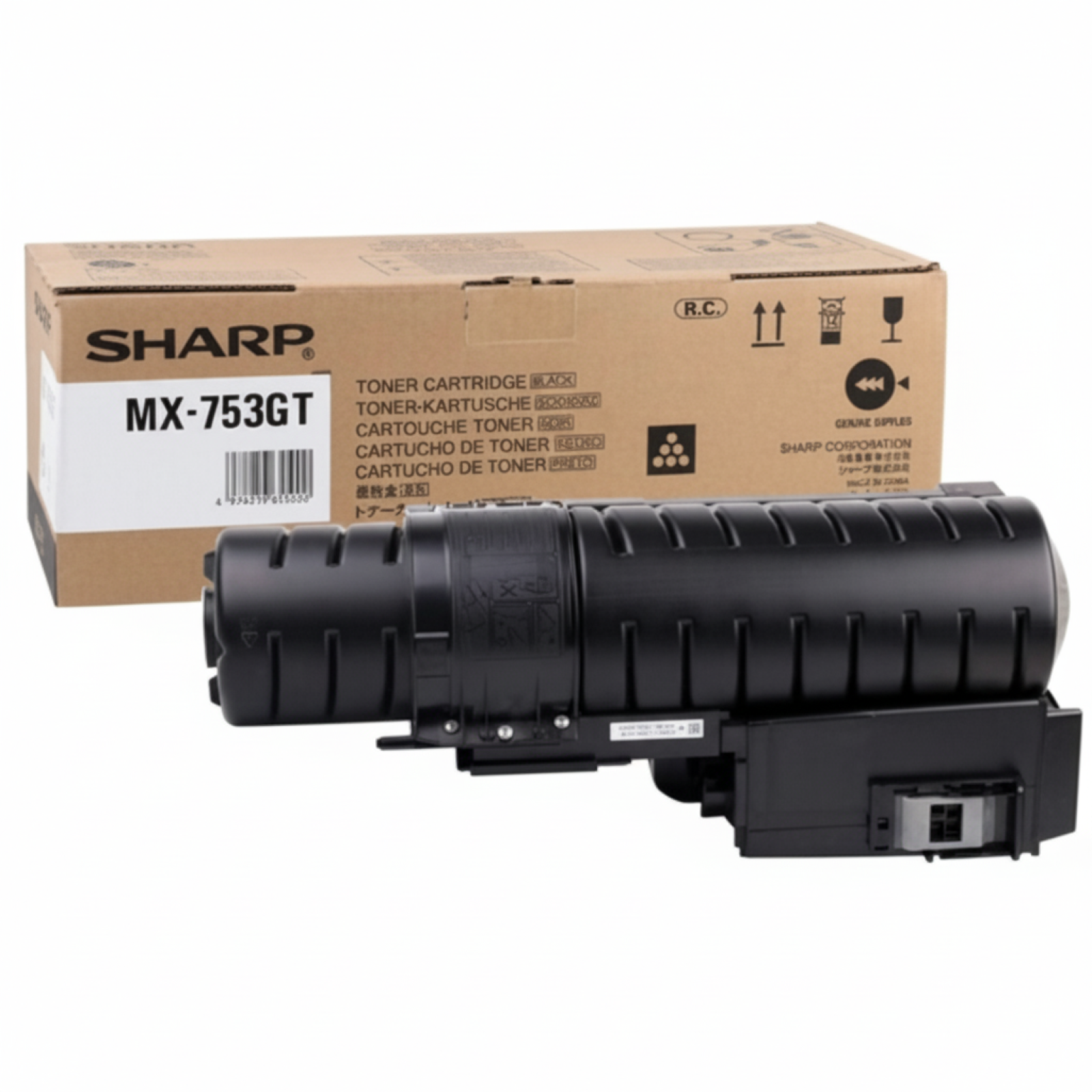 Original OEM Toner Sharp MX-753GT (MX753GT) (Black)