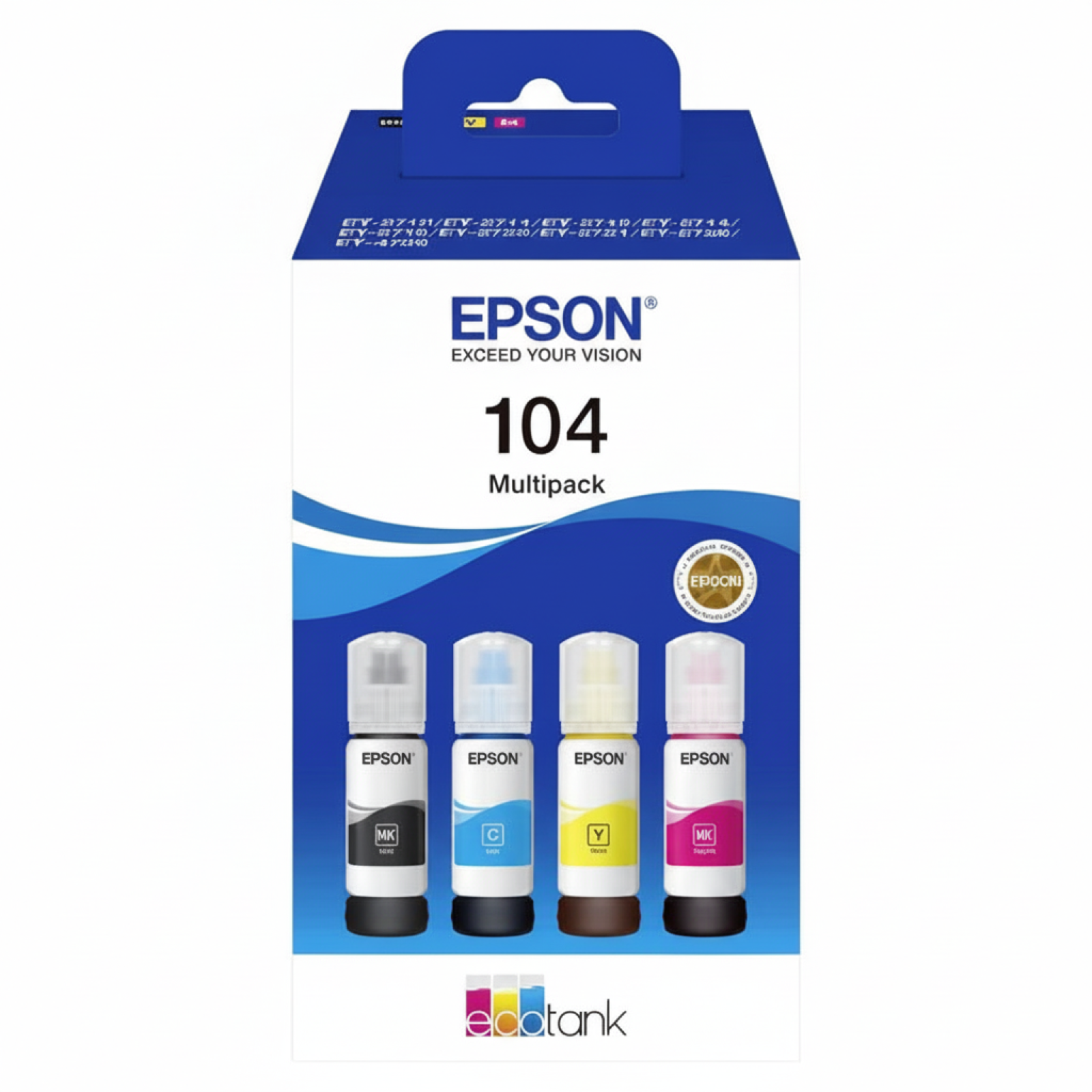 Original OEM Ink Cartridges Epson 104 CMYK (C13T00P640) (multi pack)
