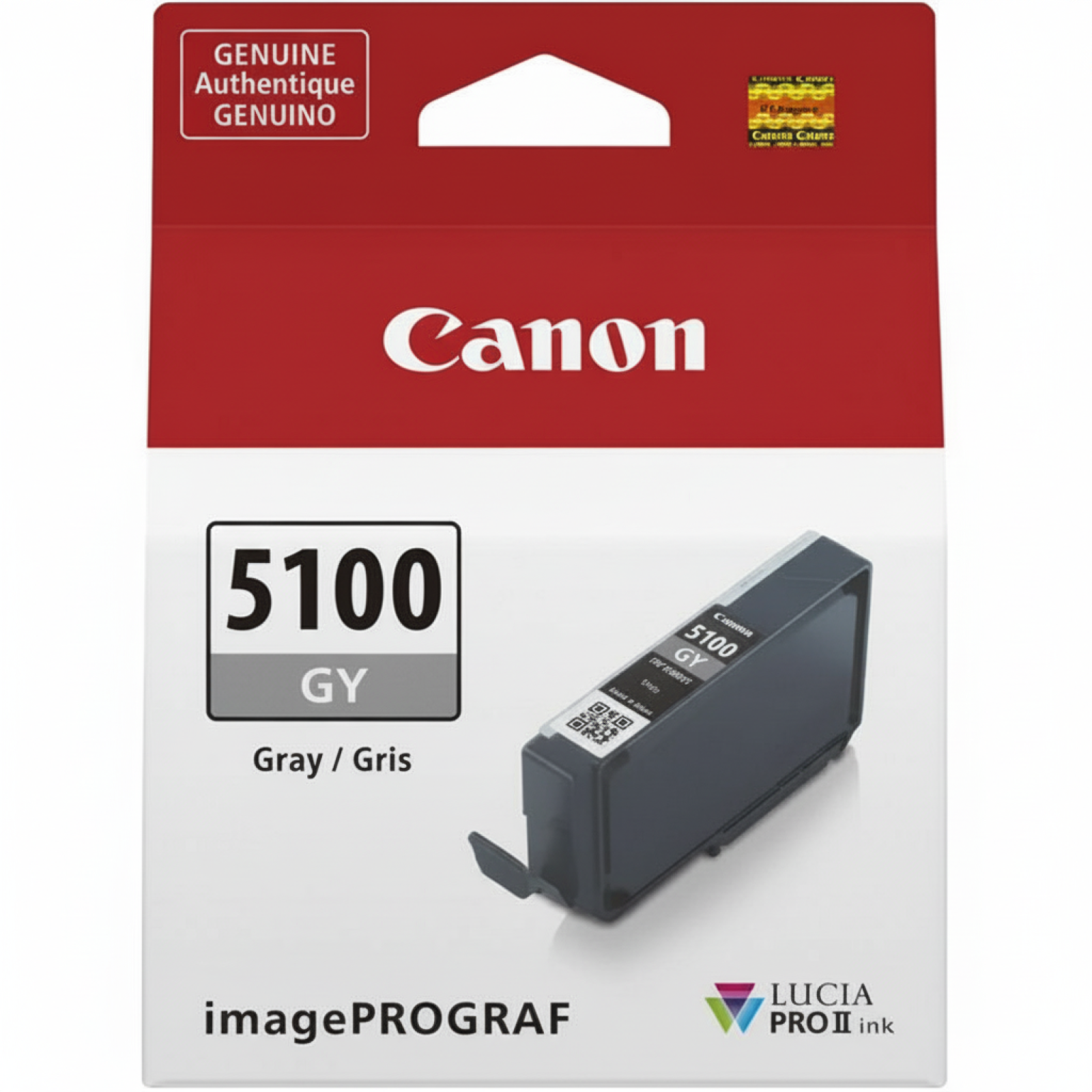 Original OEM Ink Cartridge Canon PFI-5100 GY (6958C001) (Gray)