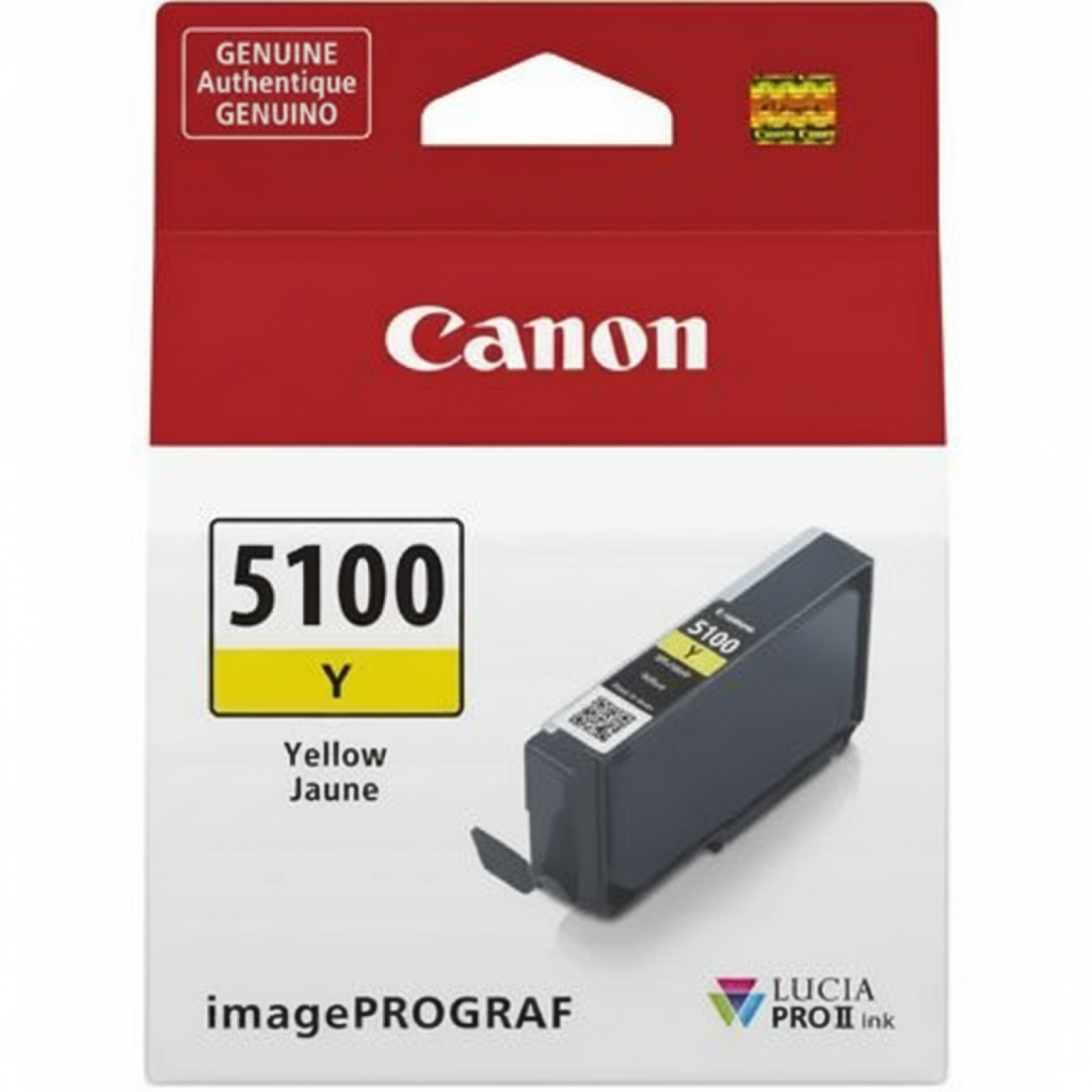 Original OEM Ink Cartridge Canon PFI-5100 Y (6955C001) (Yellow)