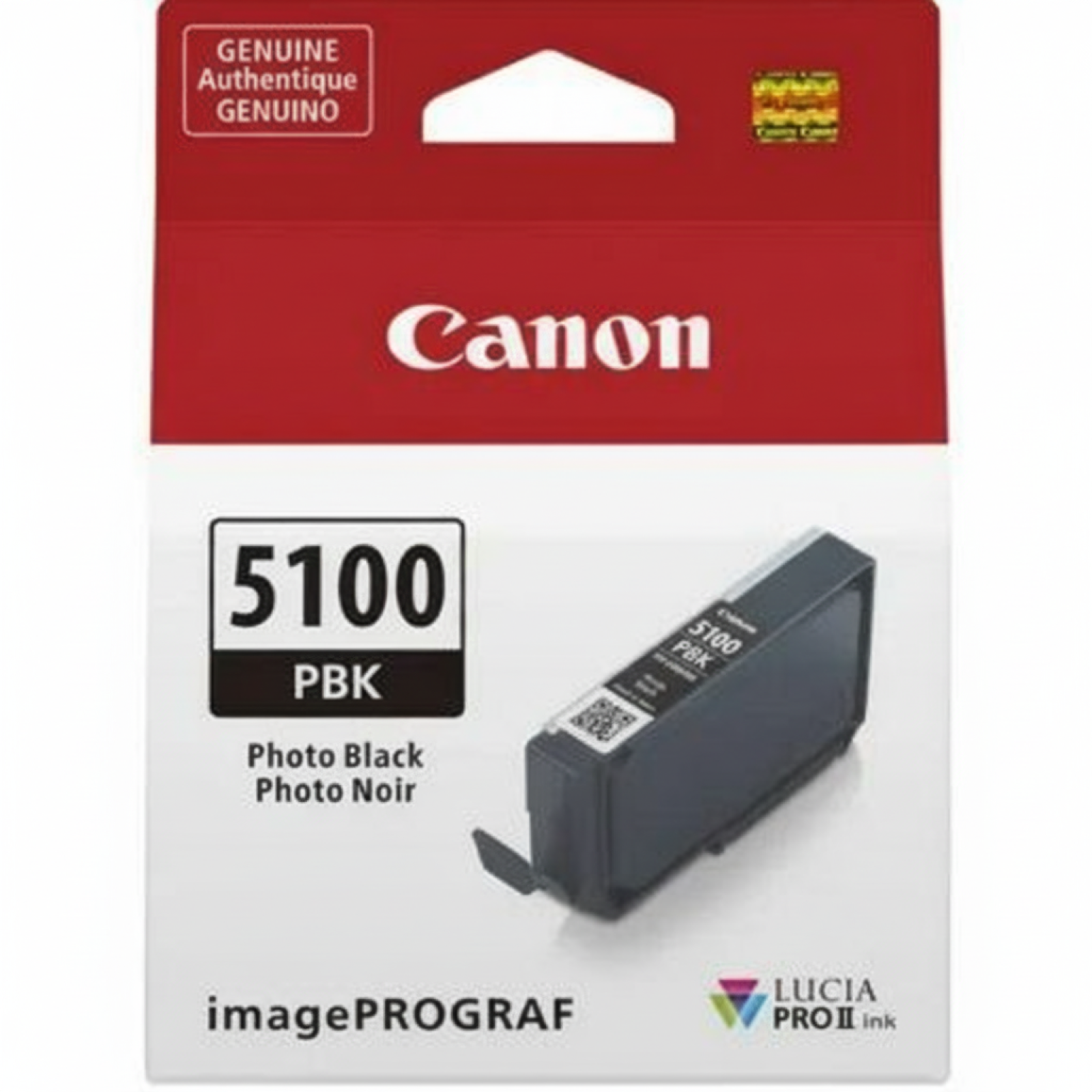 Original OEM Ink Cartridge Canon PFI-5100 PBK (6952C001) (Black Photo)