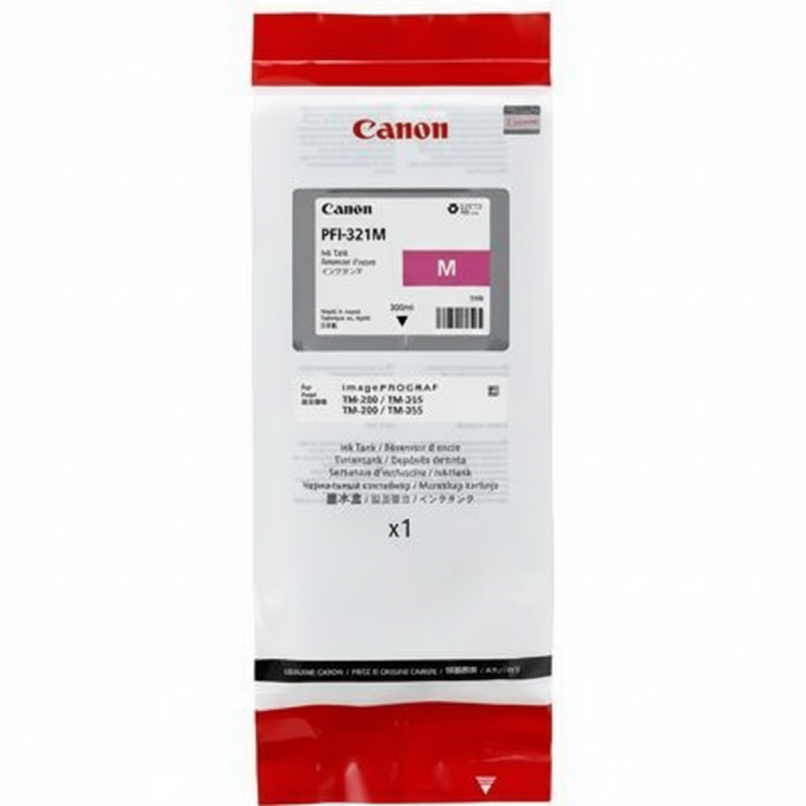 Original OEM Ink Cartridge Canon PFI-321M (CF6269C001) (Magenta)