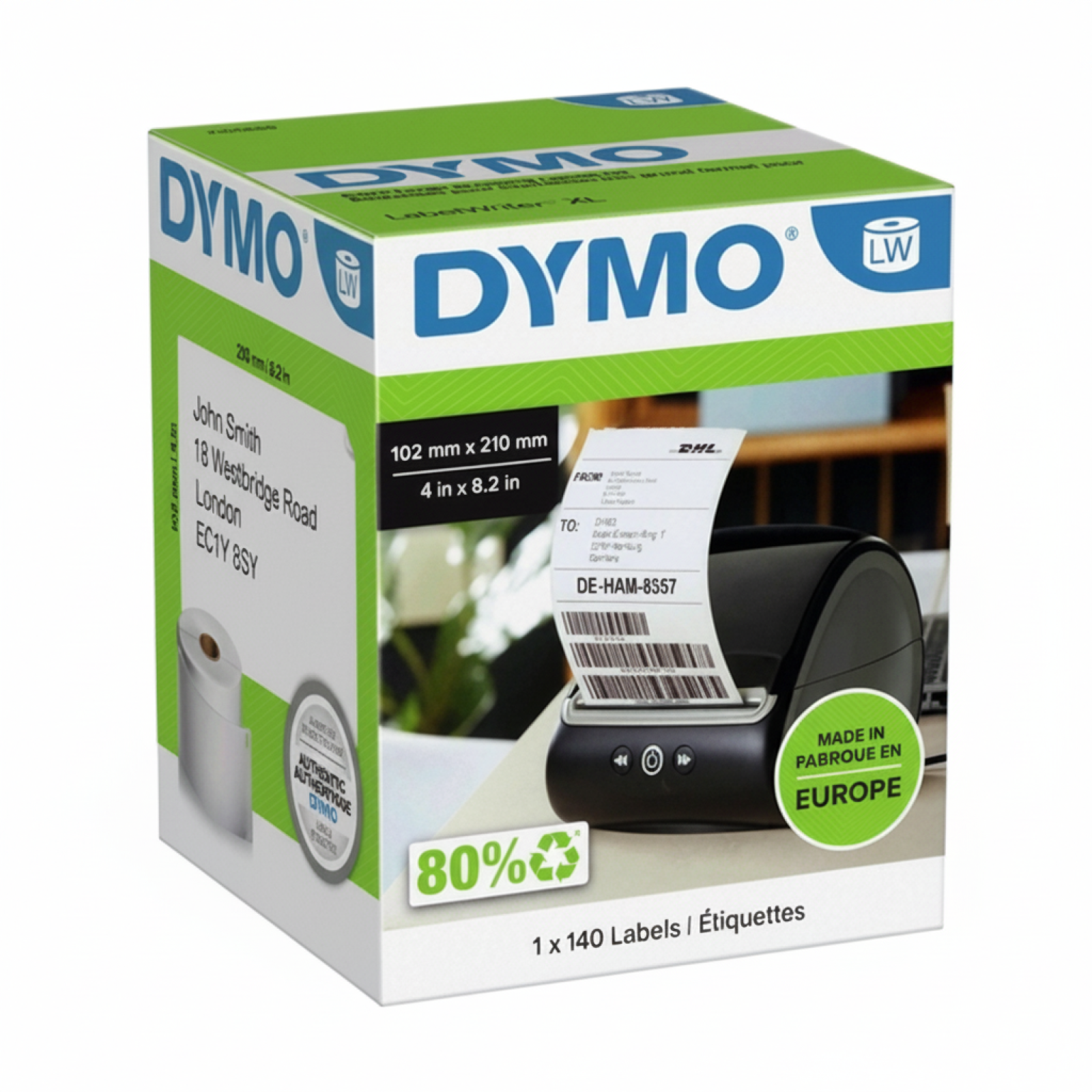Original OEM Label DYMO LW-2166659 (2166659) (White)