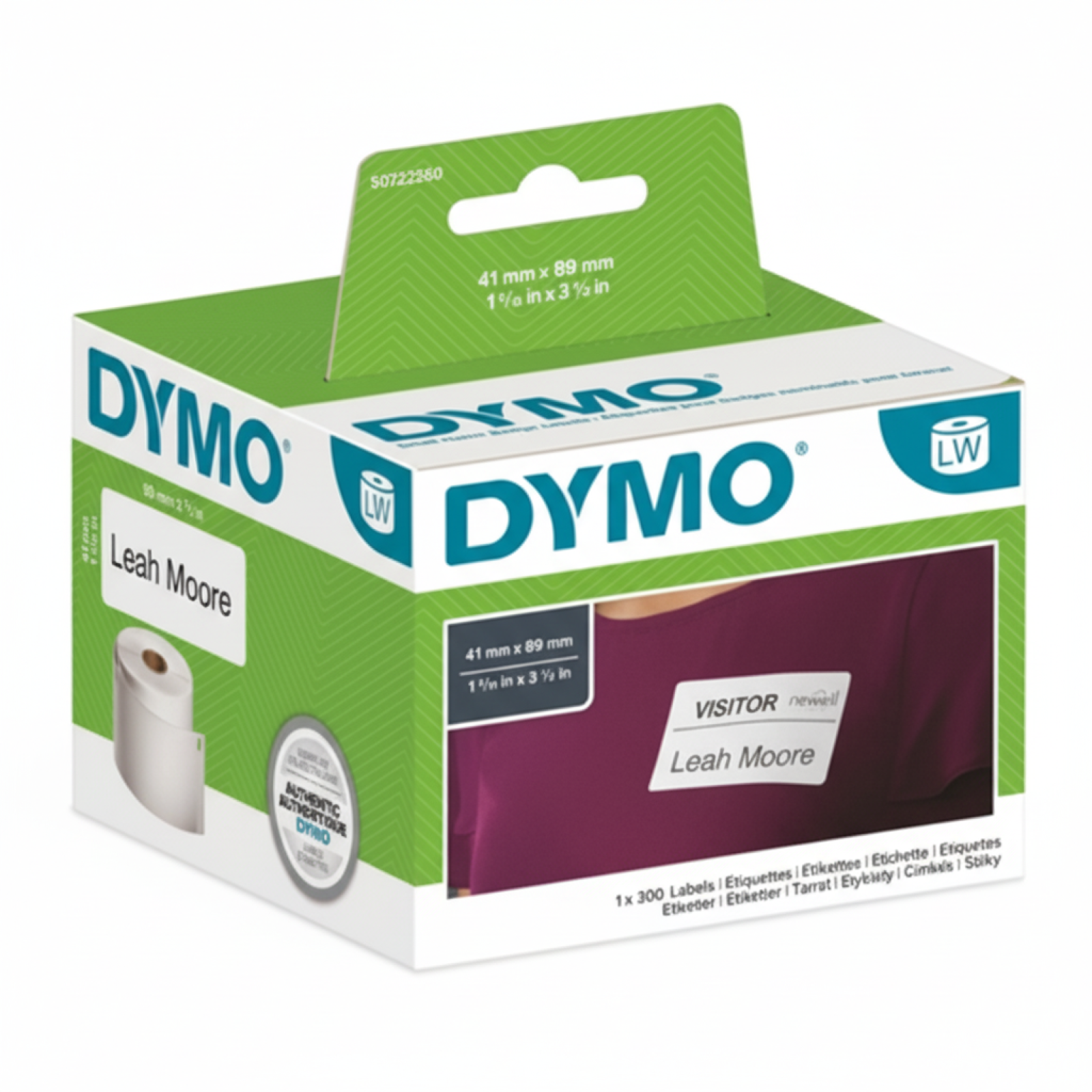 Original OEM Label DYMO LW-11356 (LW11356) (White)