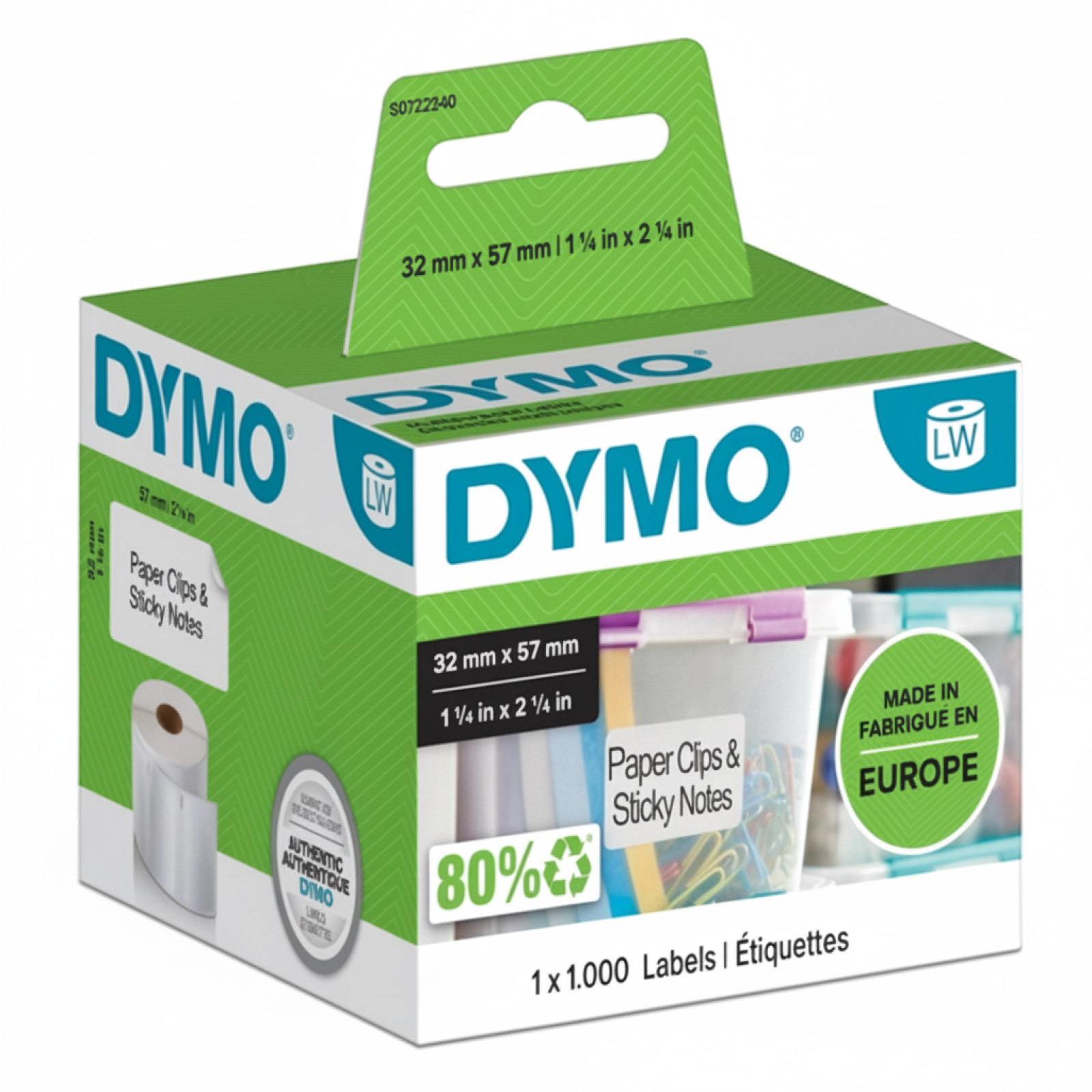 Original OEM Label DYMO LW-VP6-11354 (LWVP611354) (White)