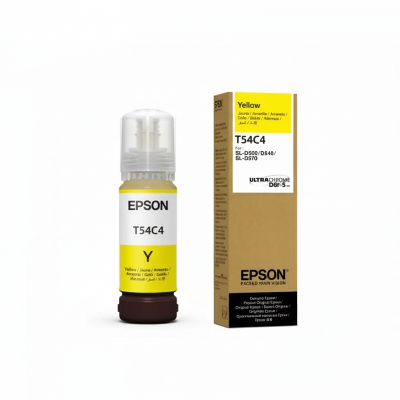 Original OEM Ink Cartridge Epson T54C4 (C13T54C420) (Yellow)