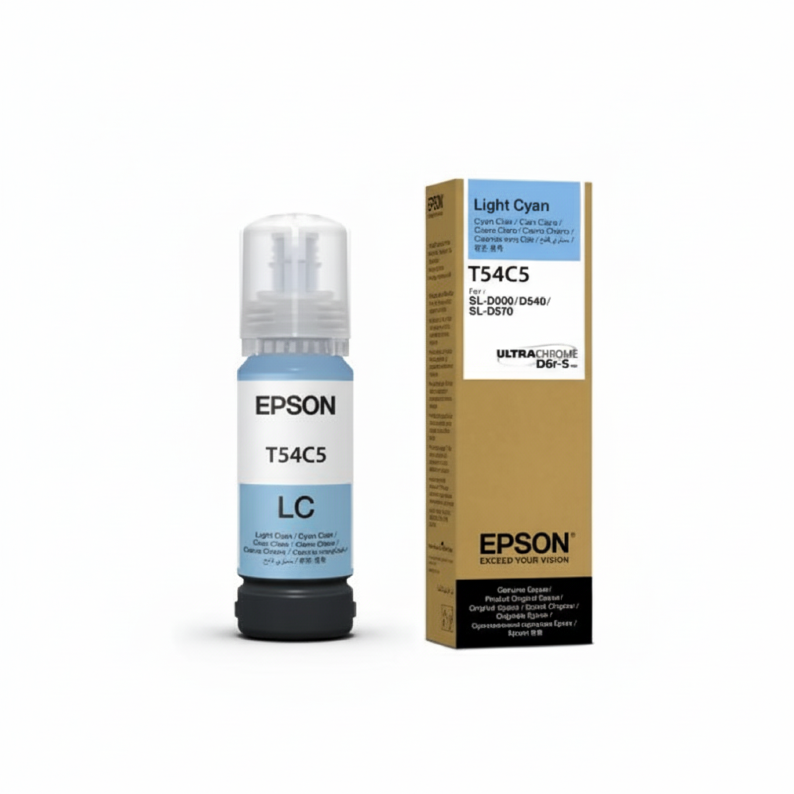 Original OEM Ink Cartridge Epson T54C5 (C13T54C520) (Light cyan)