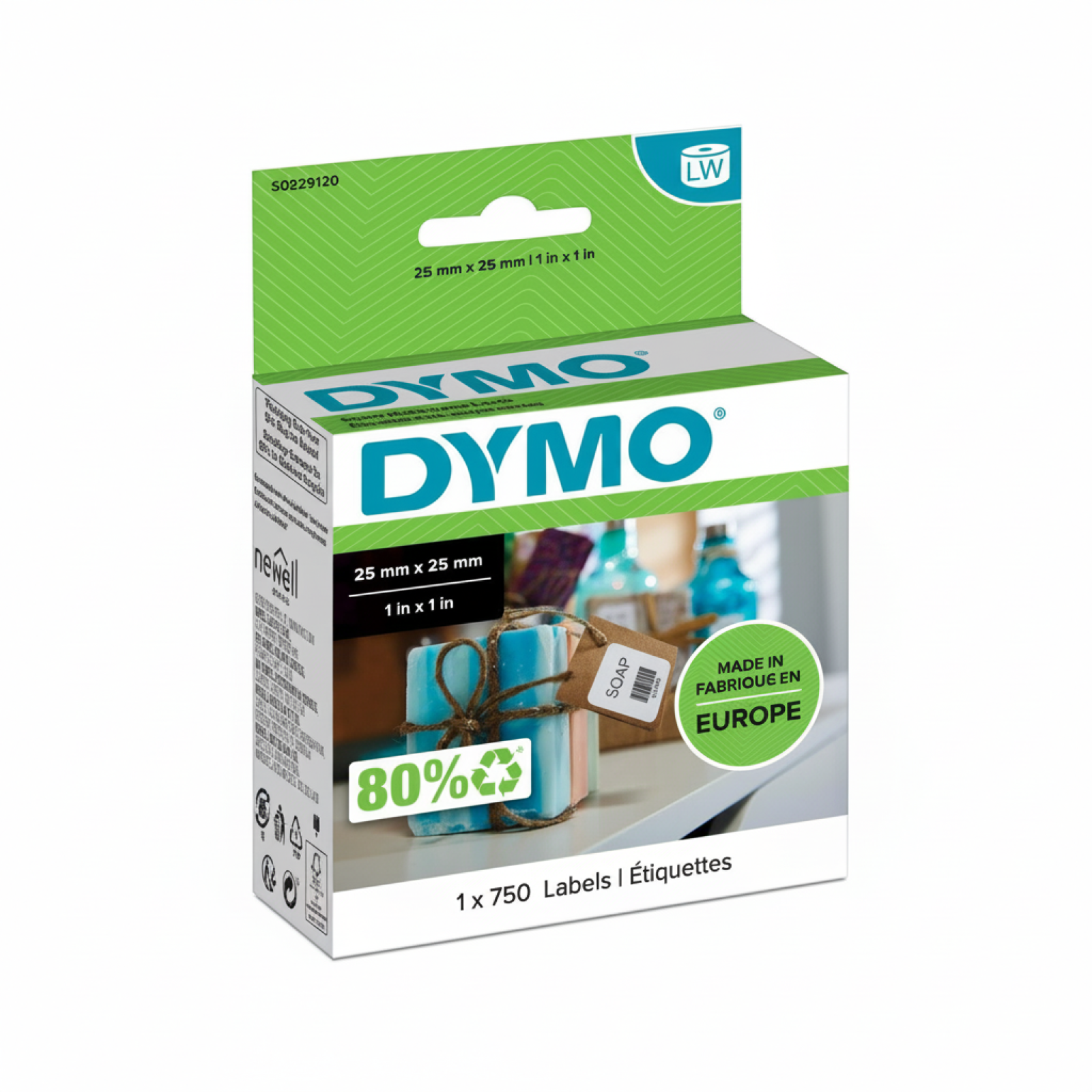 Original OEM Label DYMO LW-9120 (LW9120) (White)