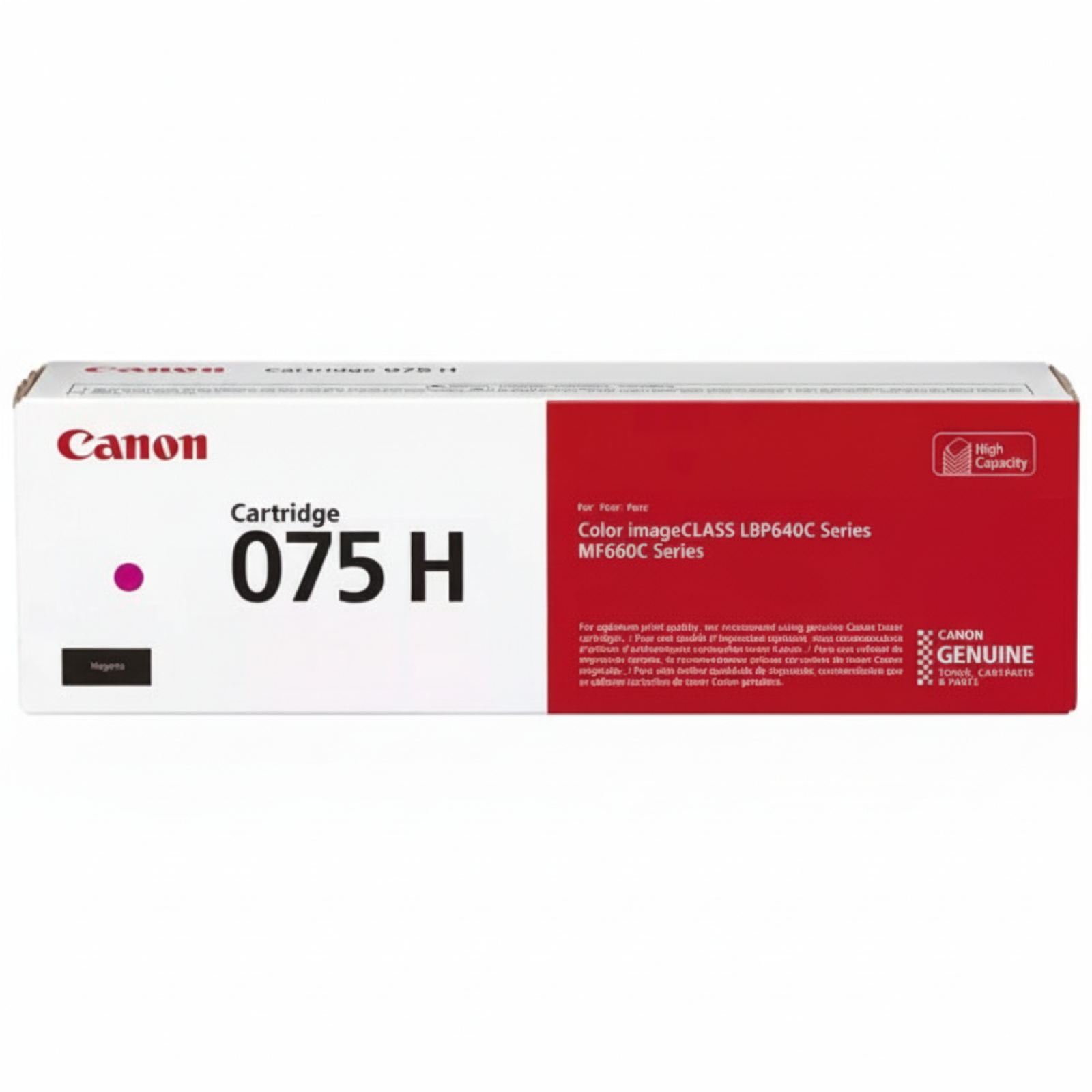 Original OEM Toner Canon CRG-075H (6367C002) (Magenta)