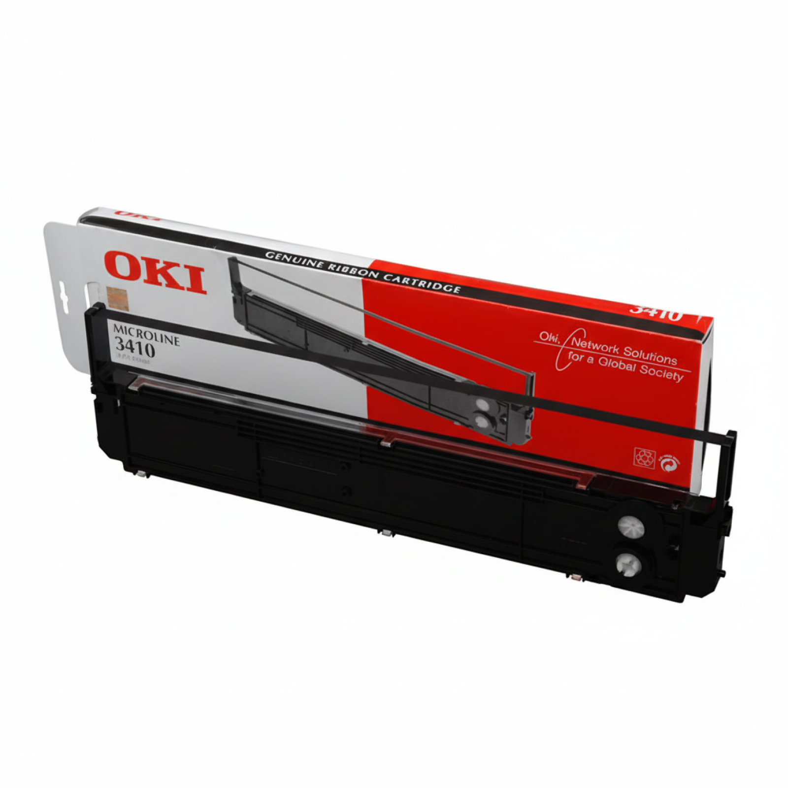 Original OEM Ink Ribbon Oki ML-3410 (9002308) (Black)