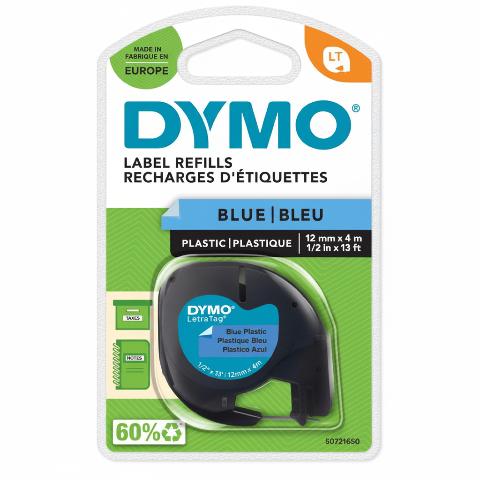 Original OEM Ribbon DYMO LT-91205 (S0721650) (Blue)