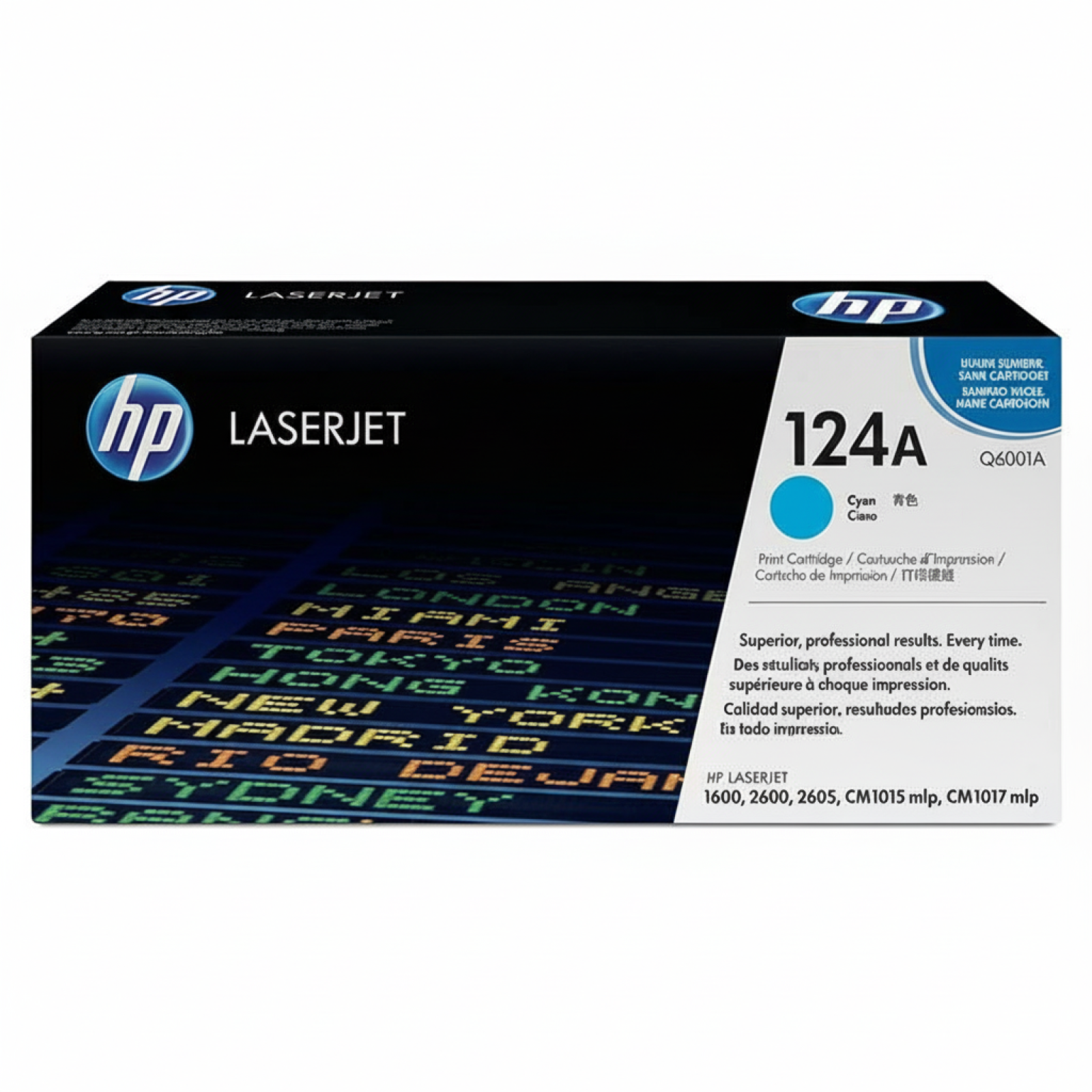 Original OEM Toner HP 124A (Q6001A) (Cyan)