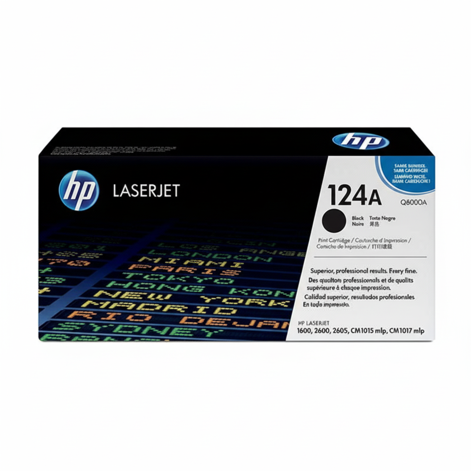 Original OEM Toner HP 124A (Q6000A) (Black)
