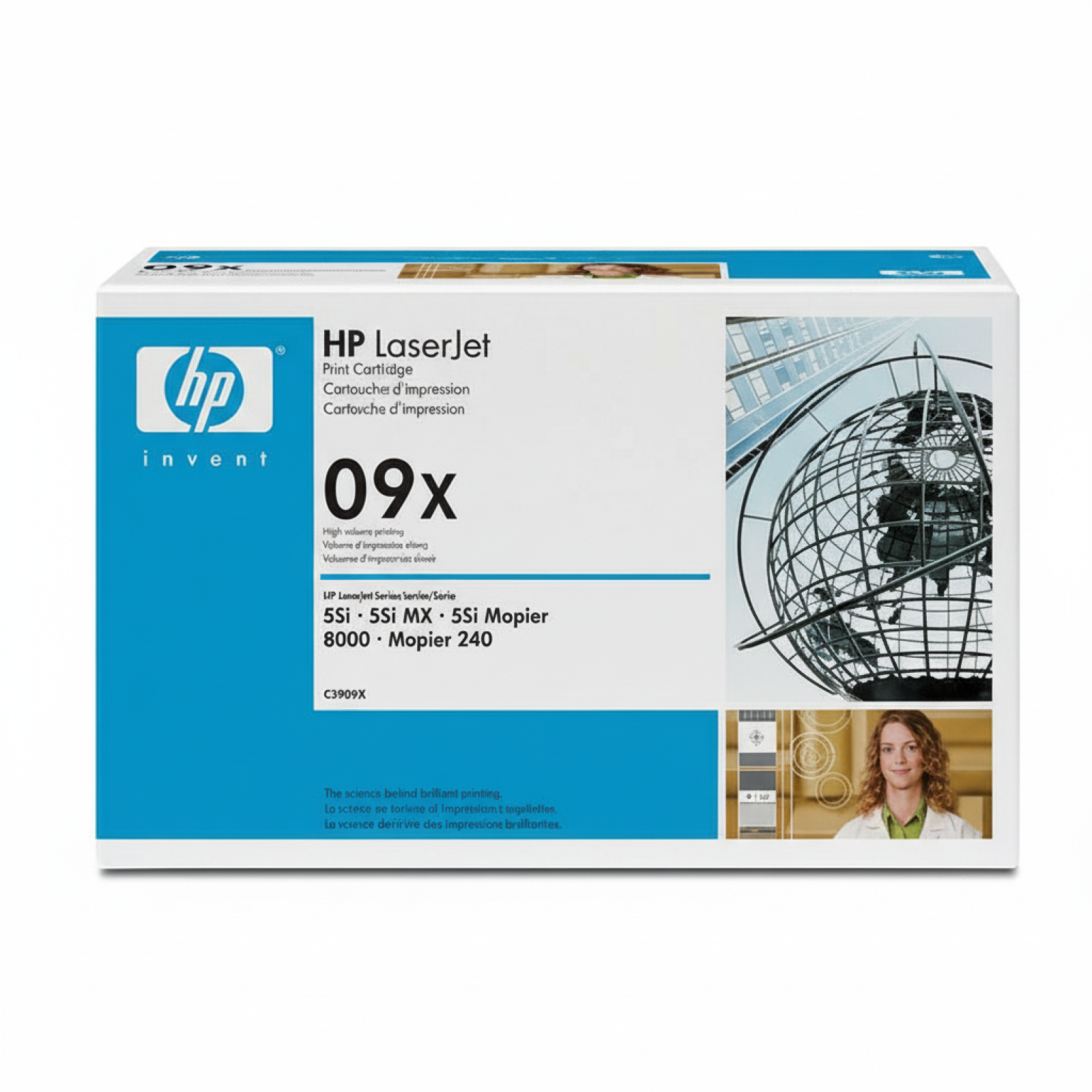 Original OEM Toner HP 09X (C3909X) (Black)