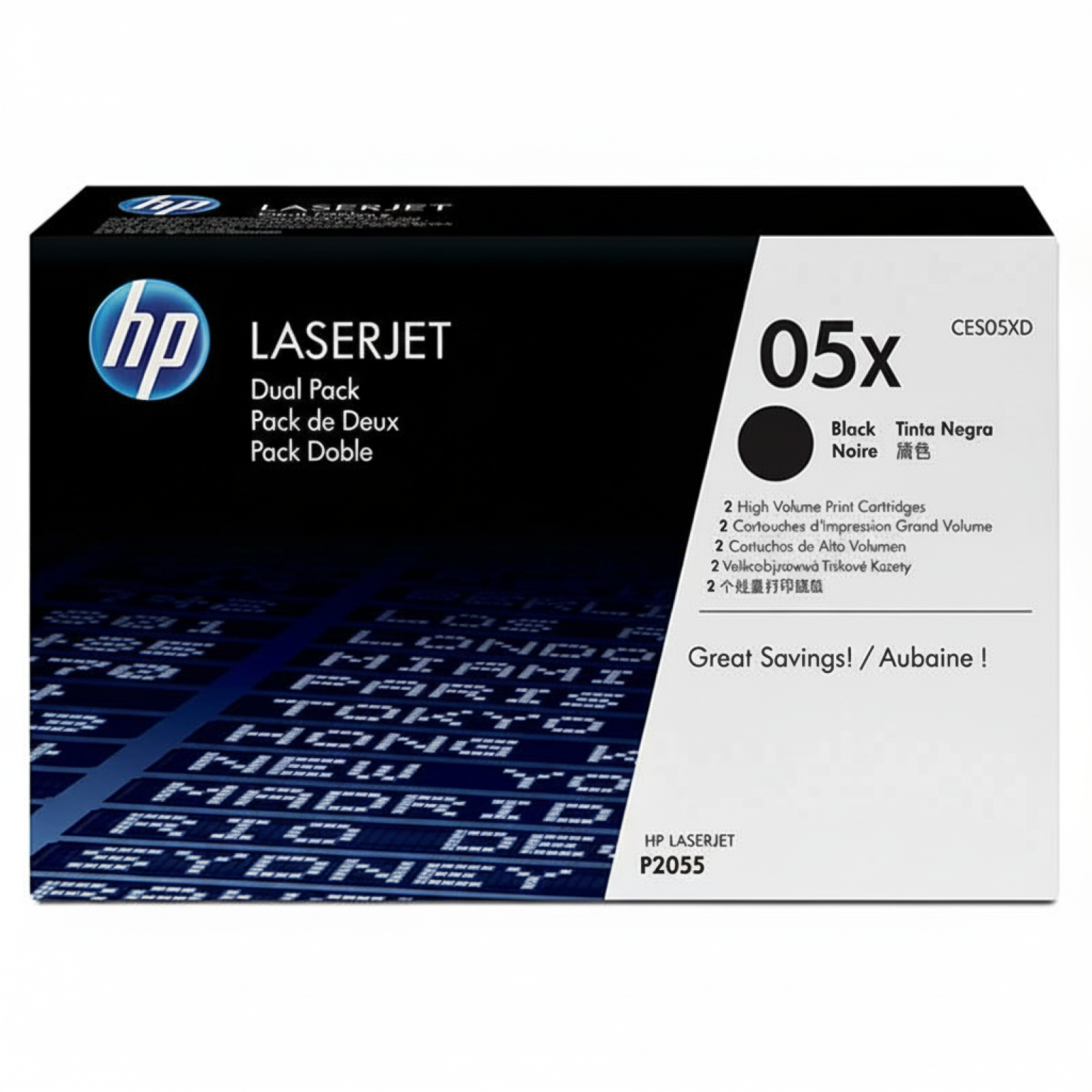 Original OEM Toner HP 05X (CE505X) (Black)