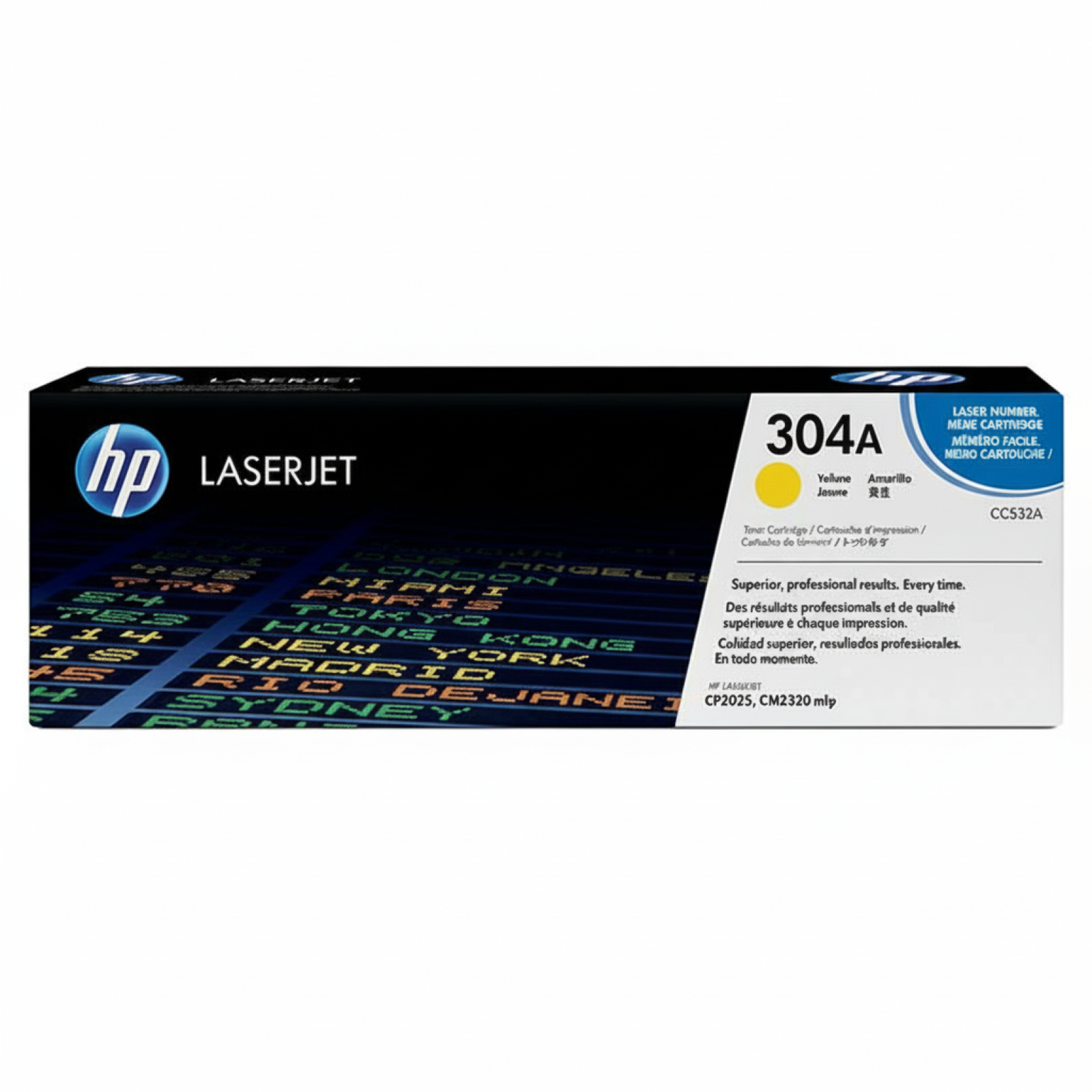 Original OEM Toner HP 304A (CC532A) (Yellow)
