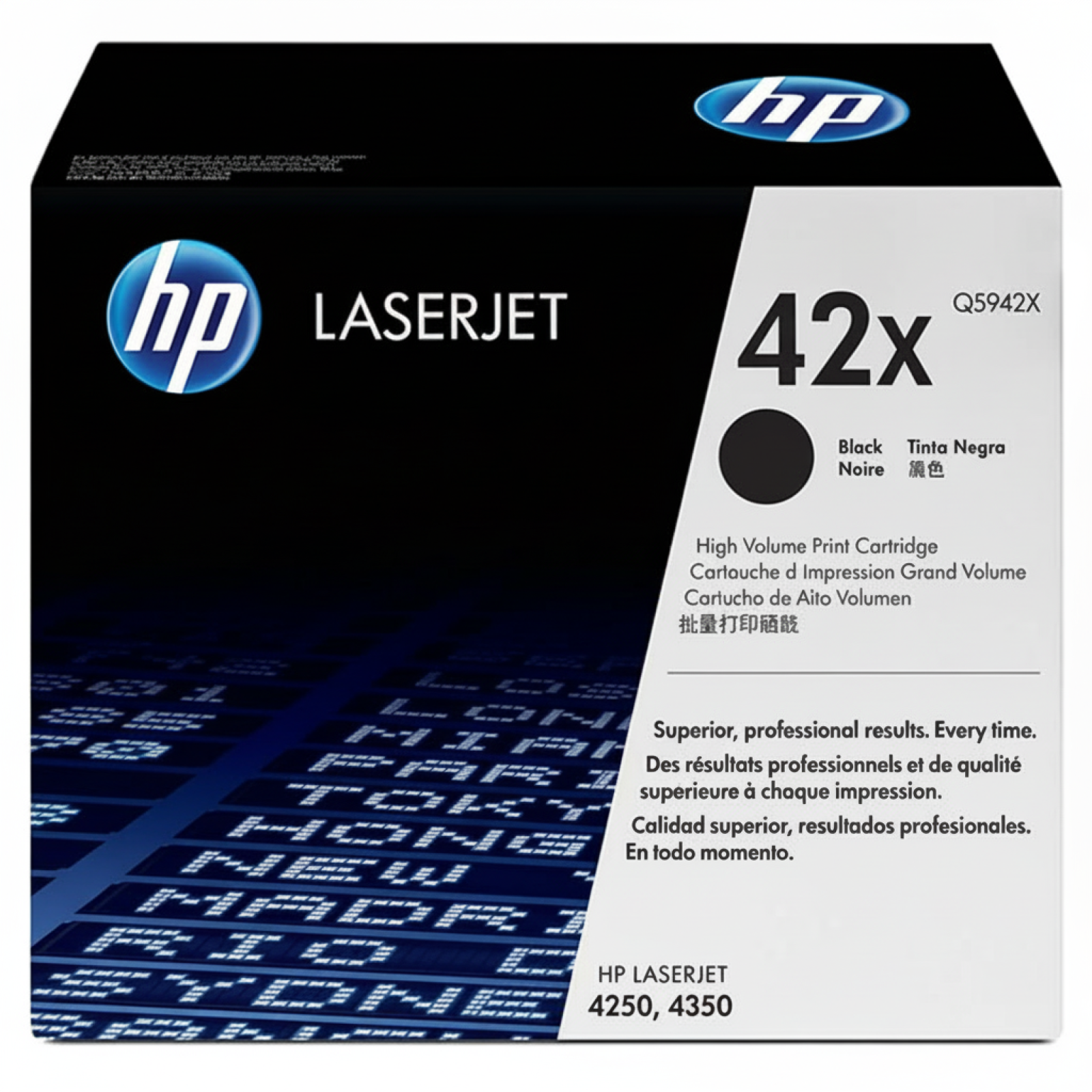 Original OEM Toner HP 42X (Q5942X) (Black)