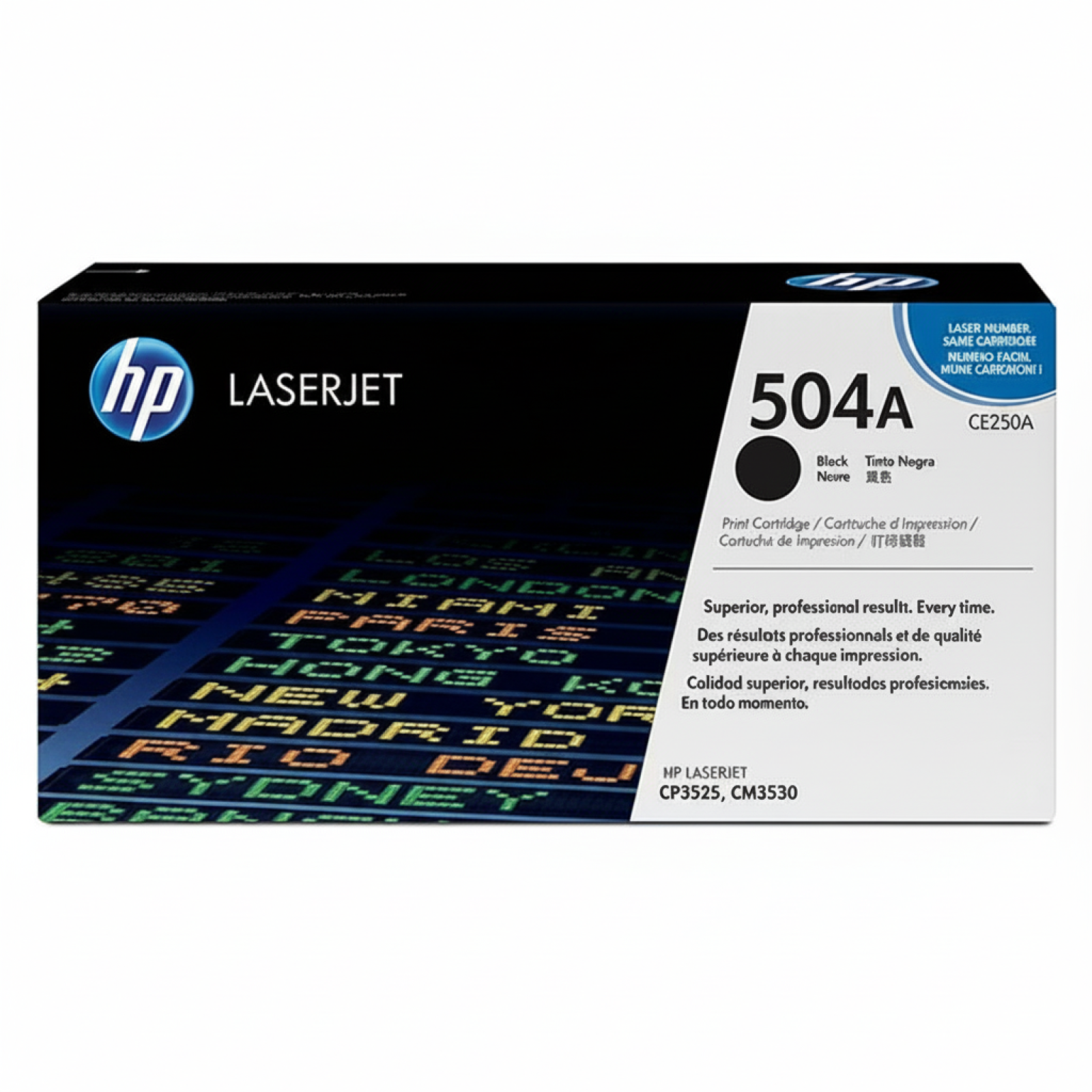 Original OEM Toner HP 504A (CE250A) (Black)