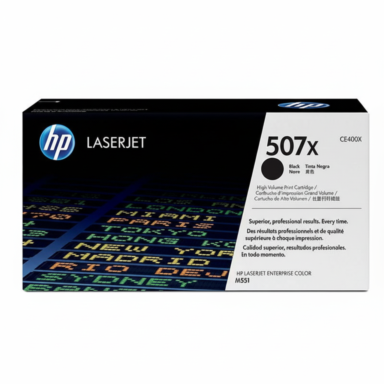 Original OEM Toner HP 507X (CE400X) (Black)