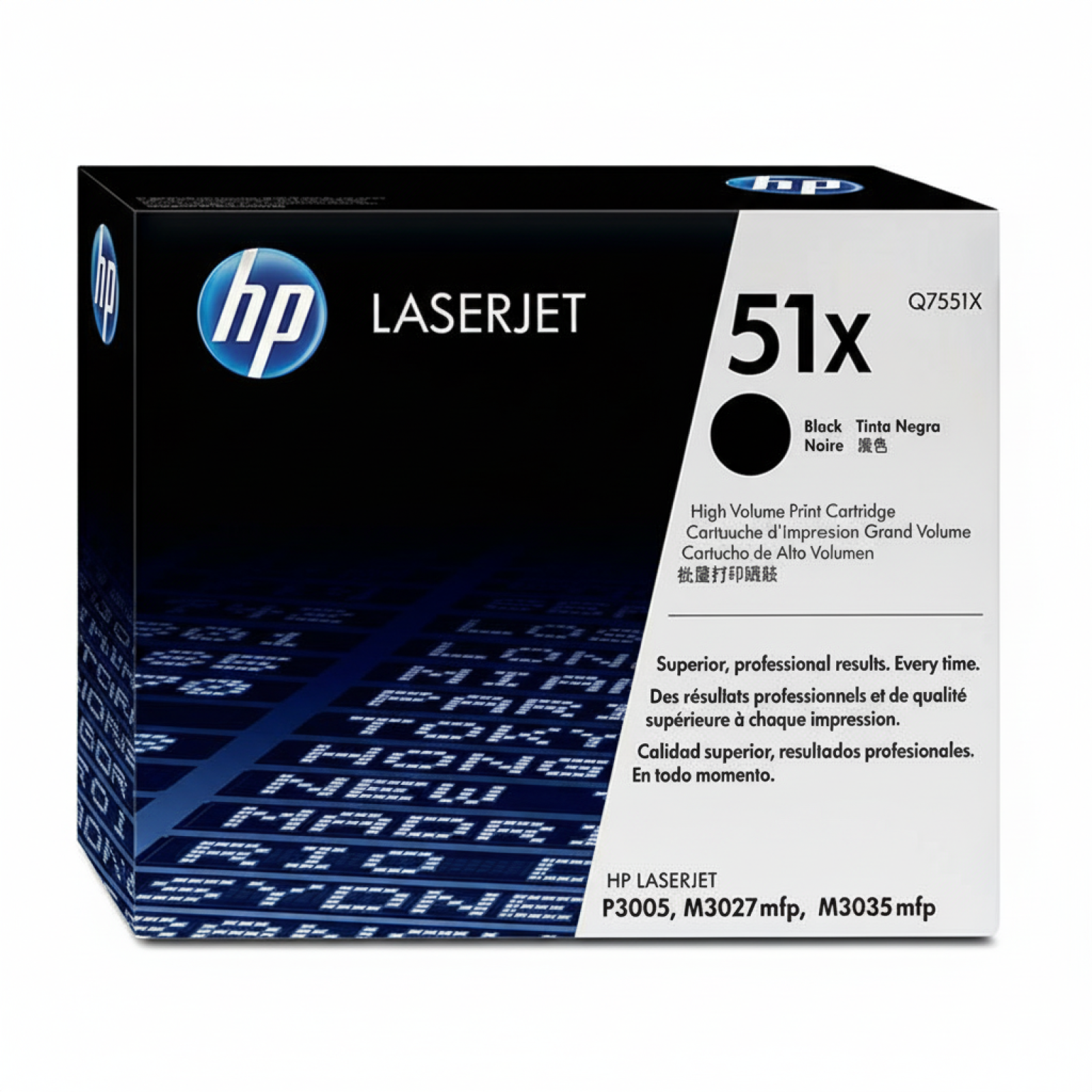 Original OEM Toner HP 51X (Q7551X) (Black)