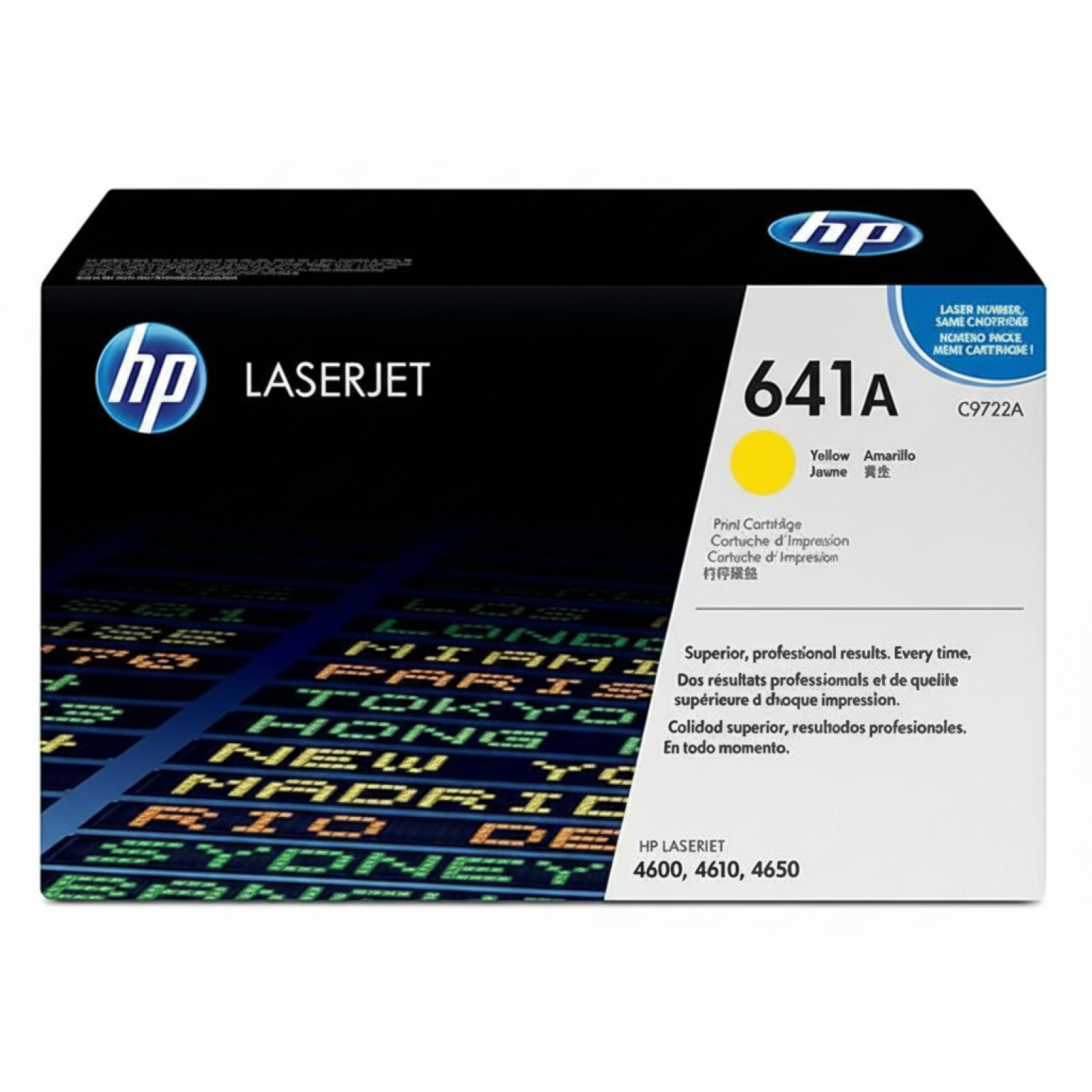 Original OEM Toner HP 641A (C9722A) (Yellow)