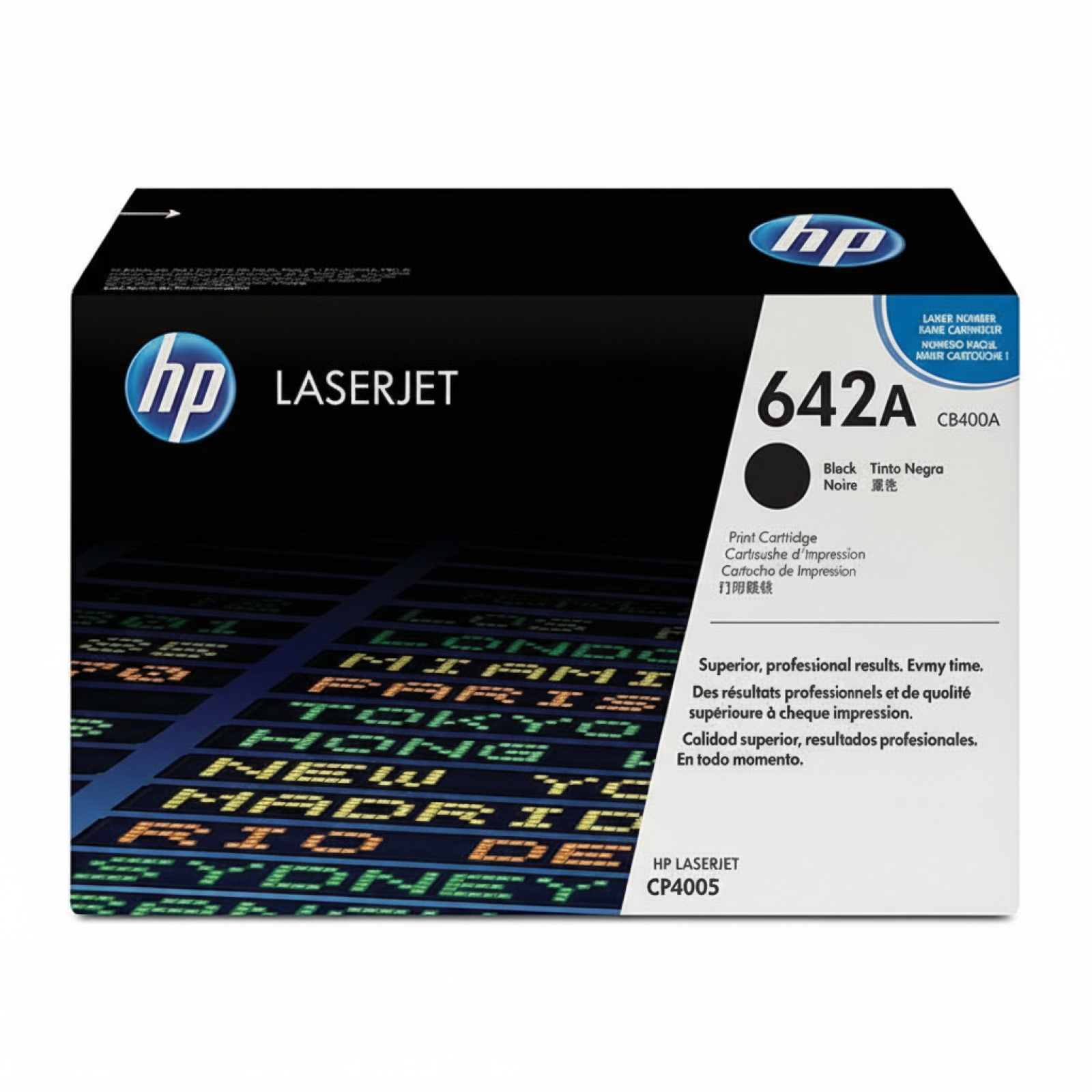 Original OEM Toner HP 642A (CB400A) (Black)