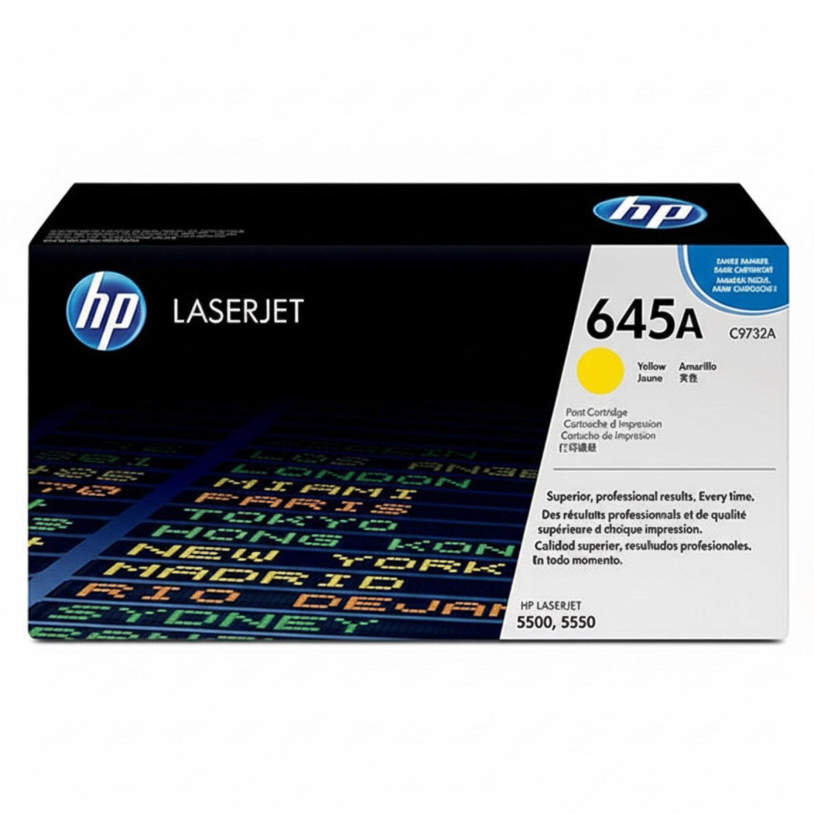 Original OEM Toner HP 645A (C9732A) (Yellow)