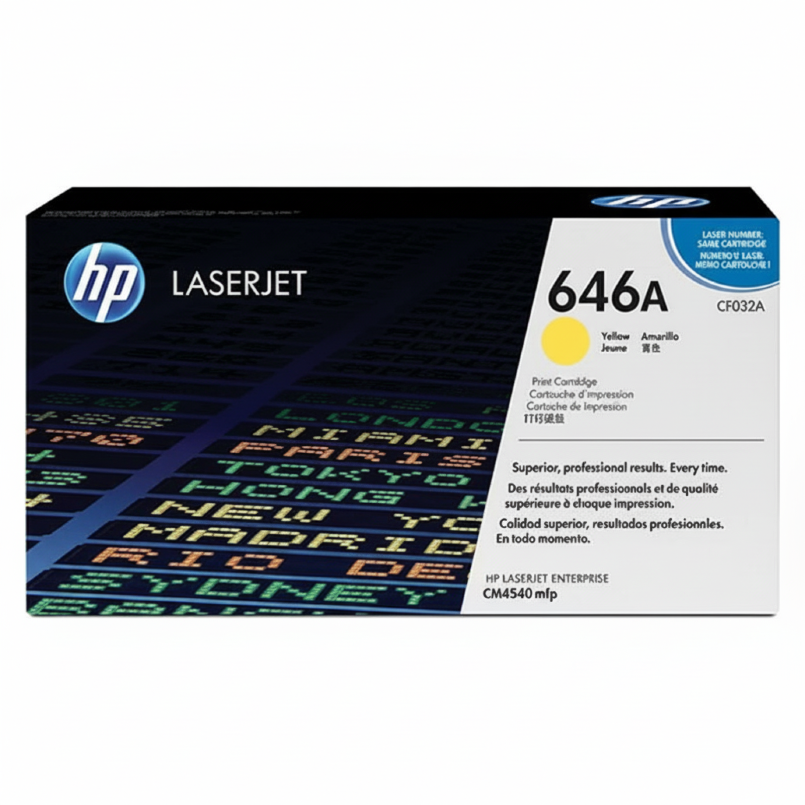 Original OEM Toner HP 646A (CF032A) (Yellow)