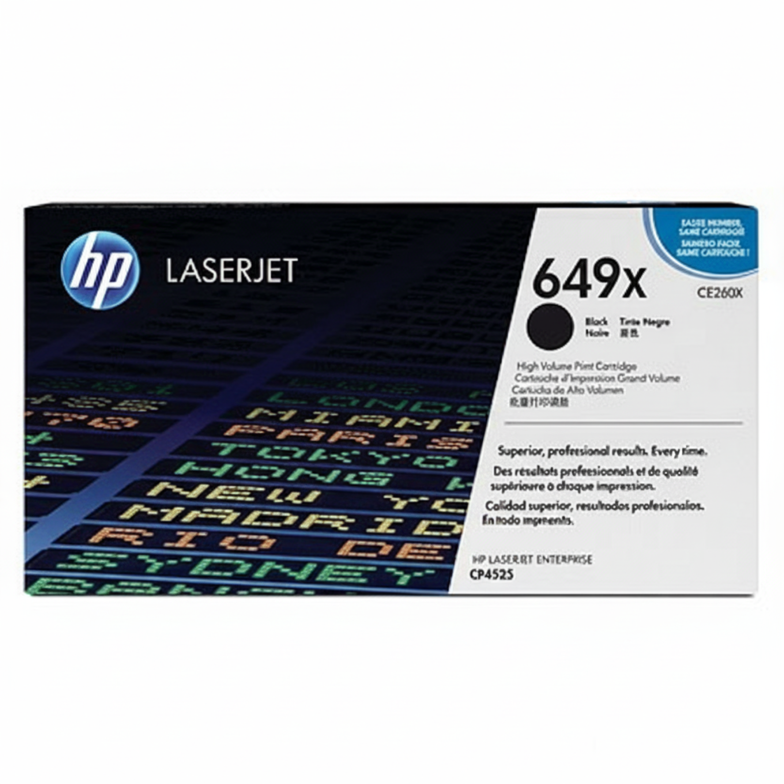 Original OEM Toner HP 649X (CE260X) (Black)