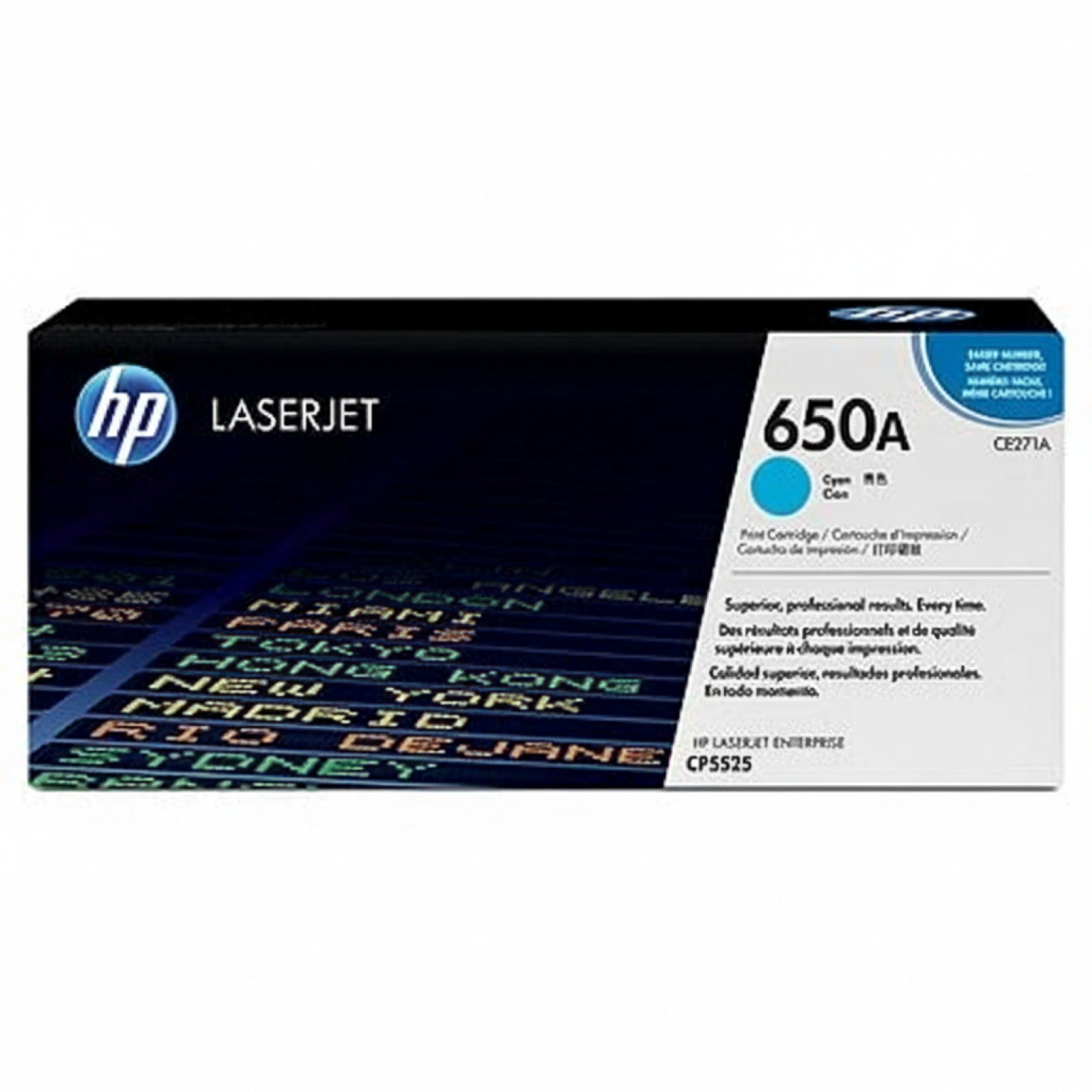 Original OEM Toner HP 650A (CE271A) (Cyan)