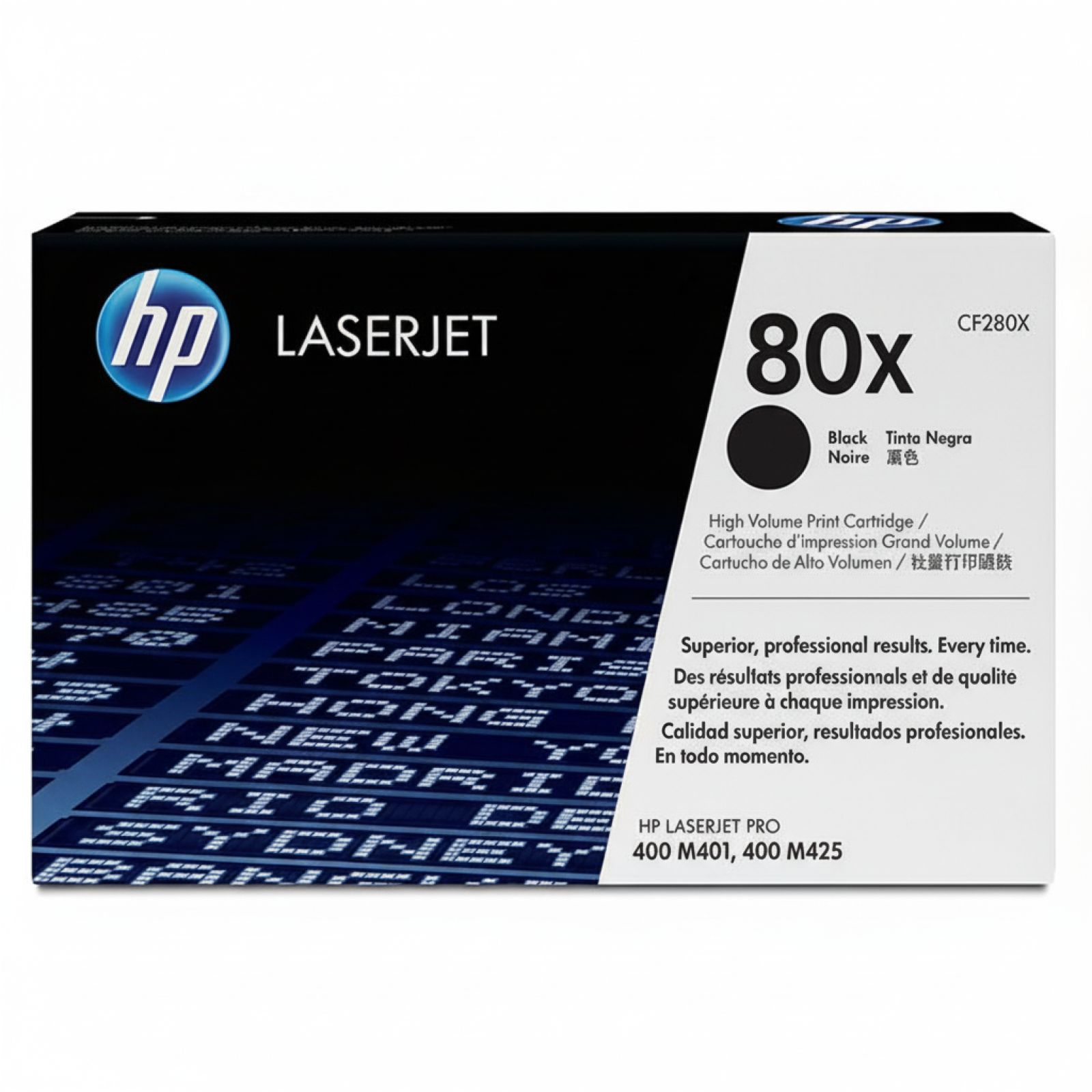 Original OEM Toner HP 80X (CF280X) (Black)