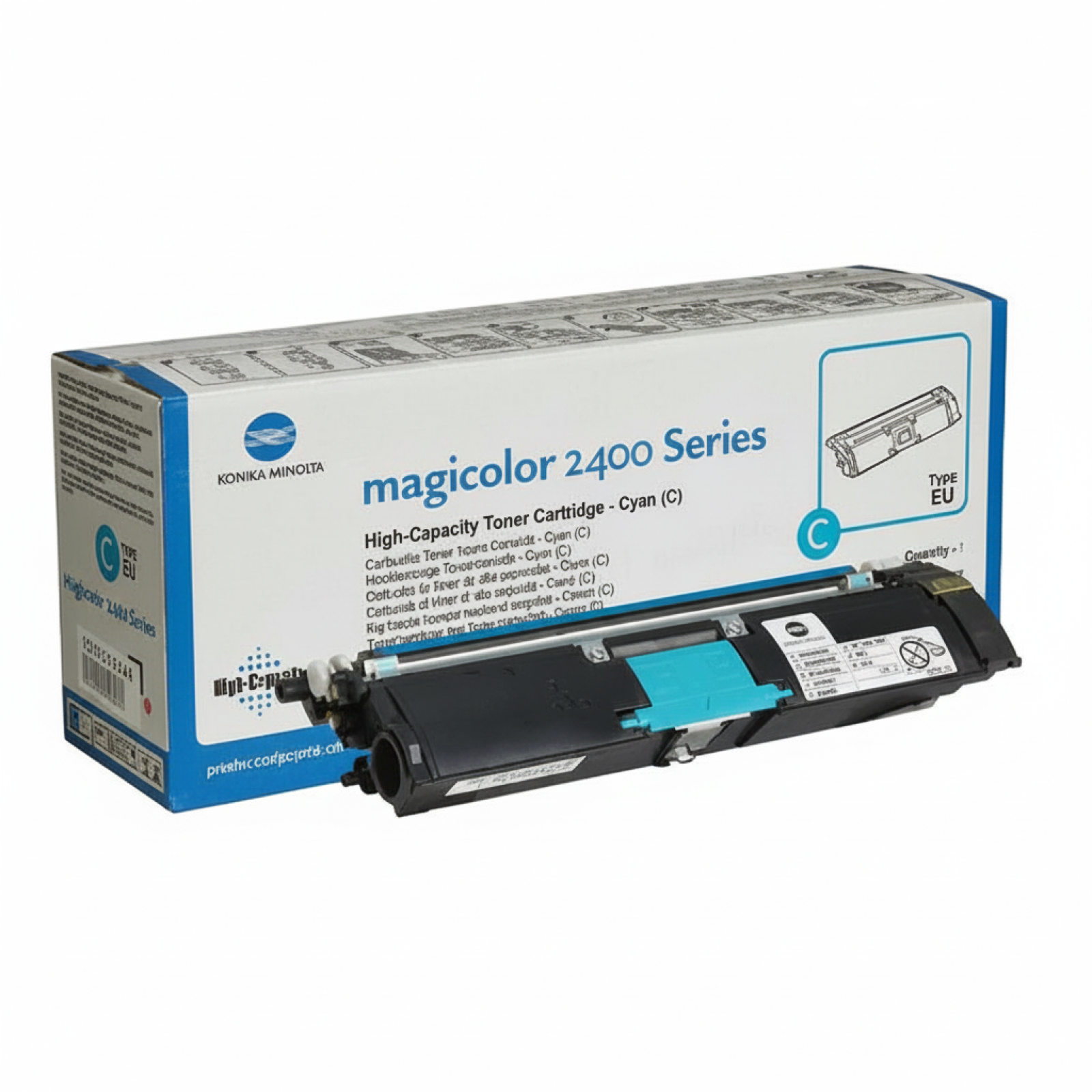 Original OEM Toner KM MC 2400 2480 (A00W332) (Cyan)