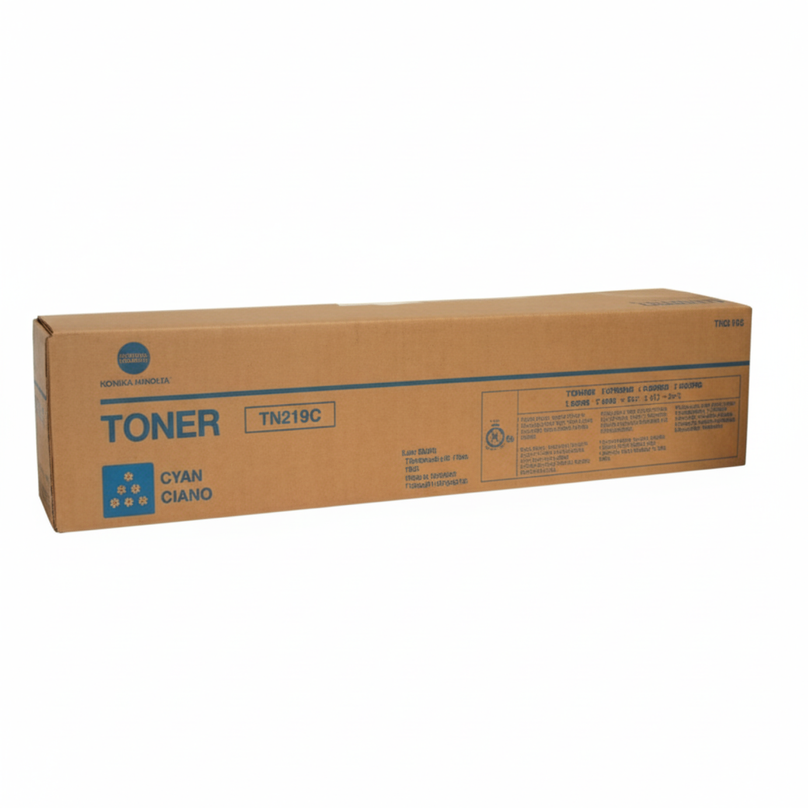 Original OEM Toner KM TN-210C (TN210C) (Cyan)