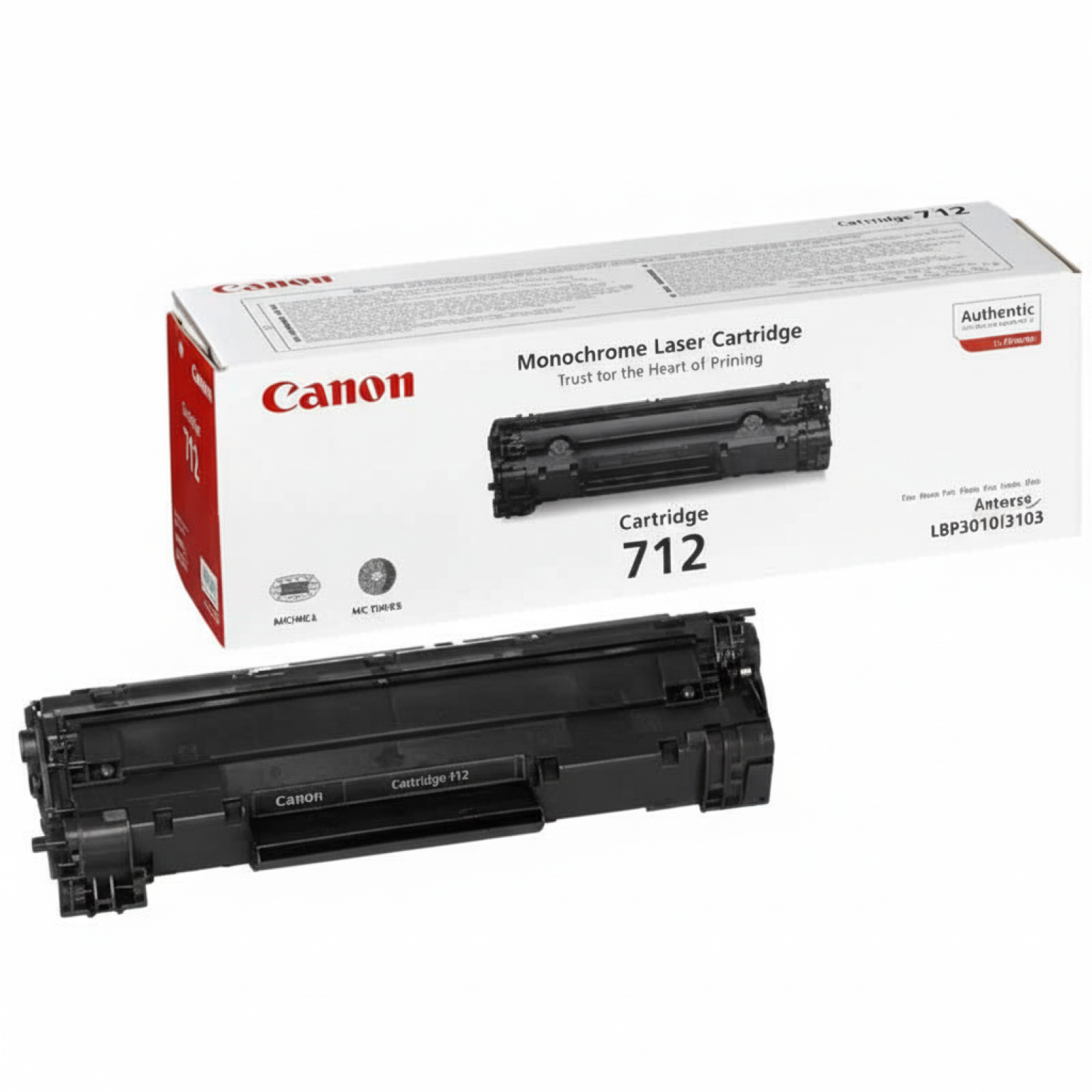 Original OEM Toner Canon CRG-712 (1870B002AA) (Black)