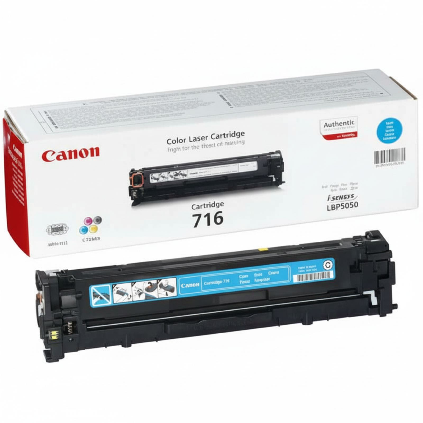 Original OEM Toner Canon CRG-716 C (1979B002AA) (Cyan)