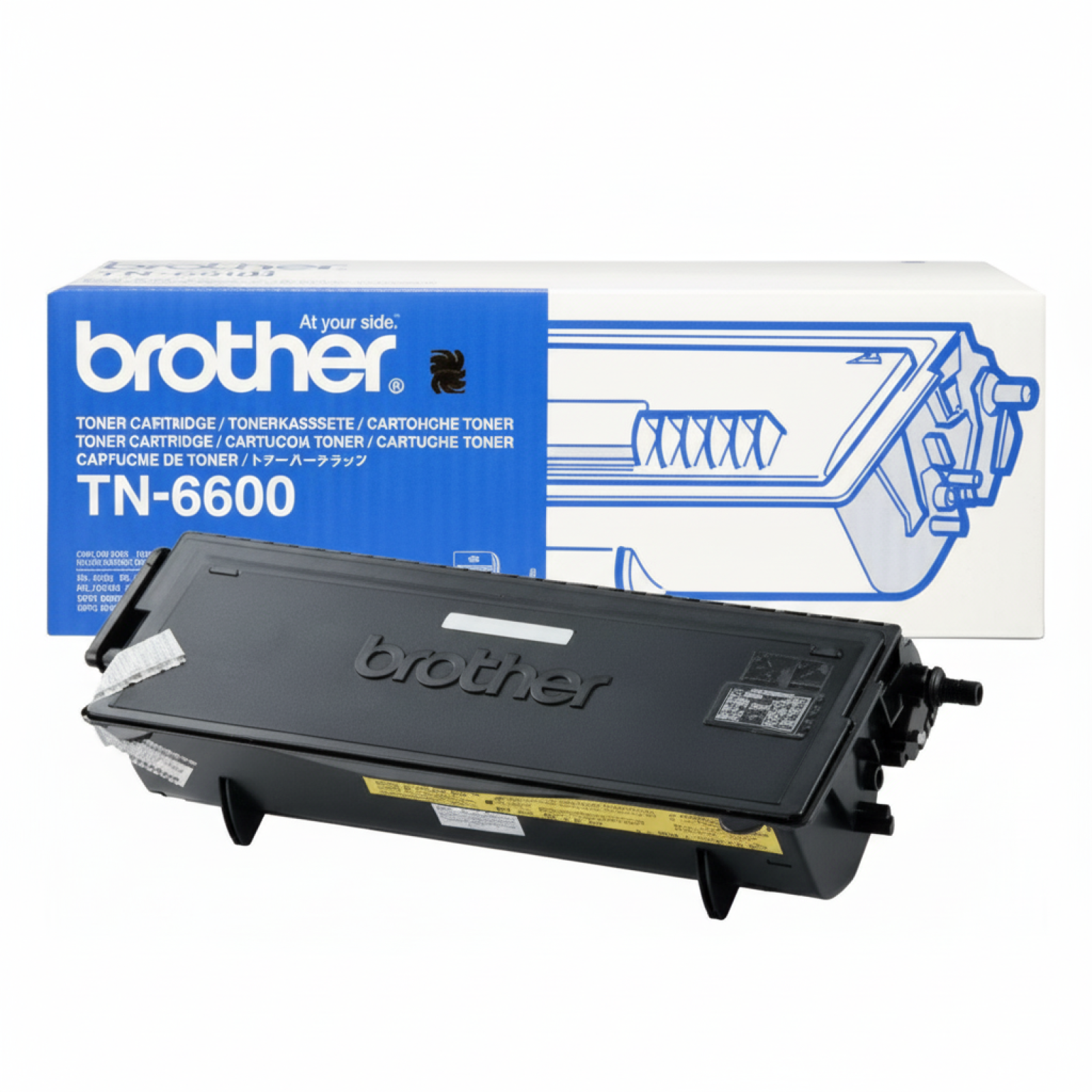 Original OEM Toner Brother TN-6600 (TN6600) (Black)