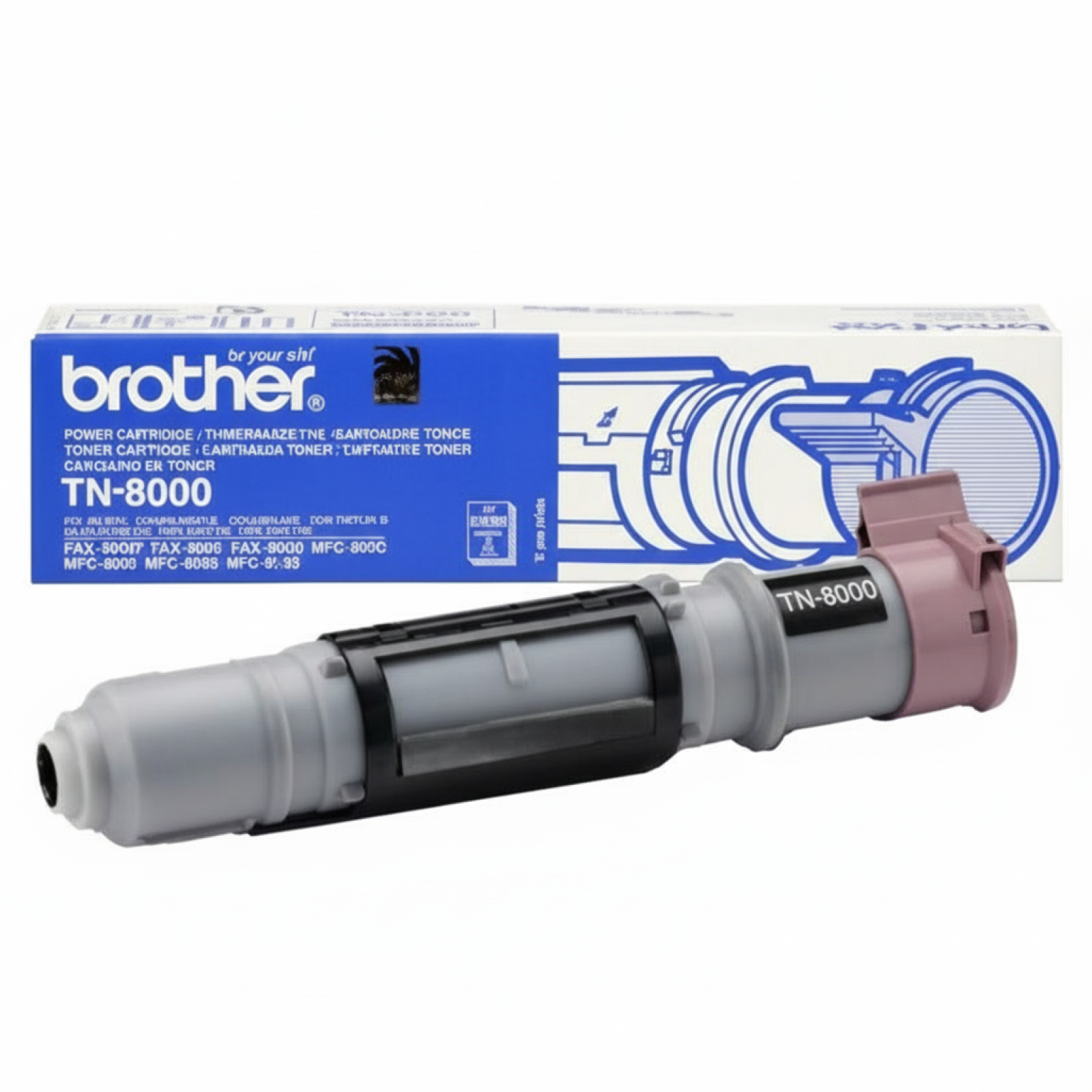 Original OEM Toner Brother TN-8000 (TN8000) (Black)