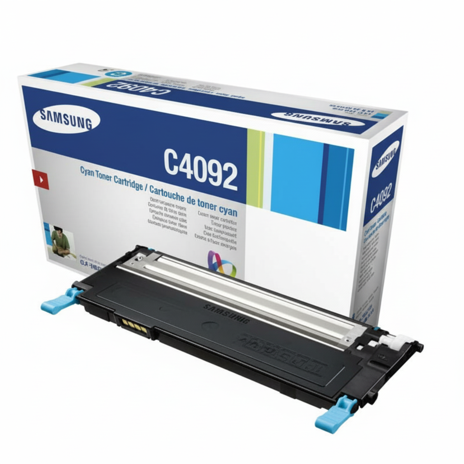 Original OEM Toner Samsung CLT-C4092S (SU005A) (Cyan)