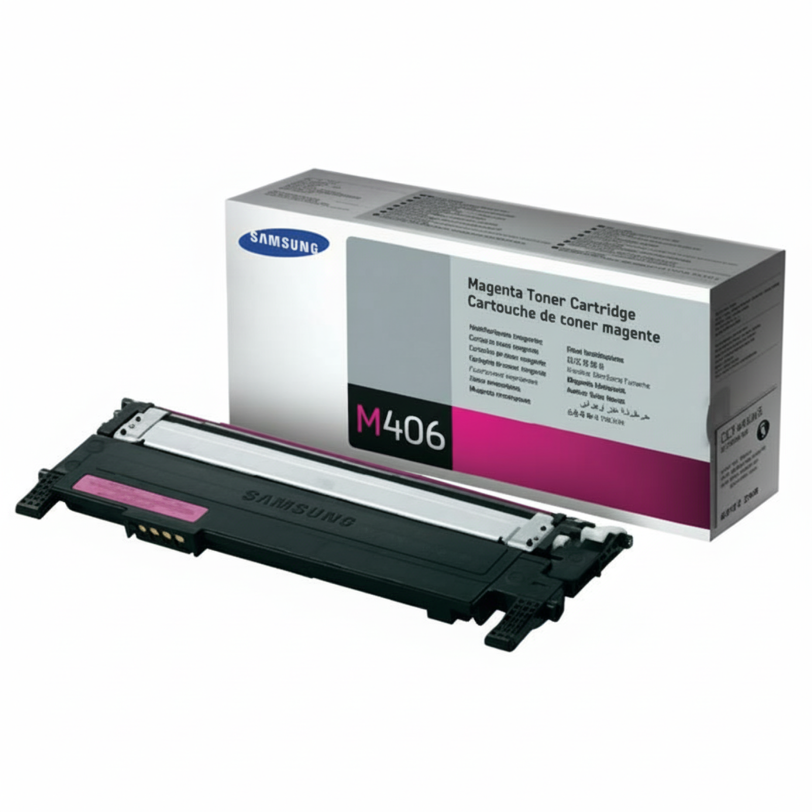 Original OEM Toner Samsung CLT-M406S (SU252A) (Magenta)