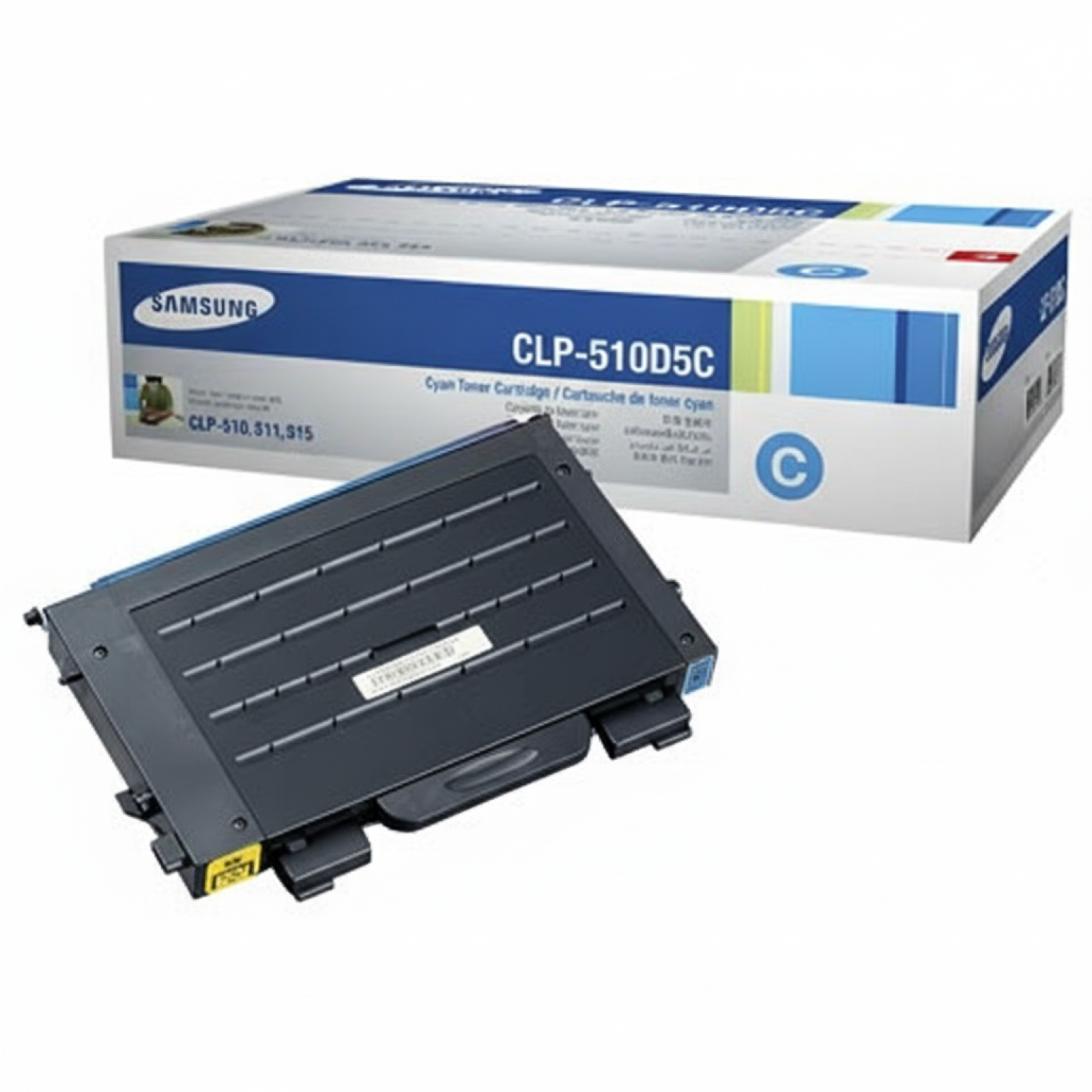 Original OEM Toner Samsung CLP-510D5C 5K (CLP-510D5C) (Cyan)