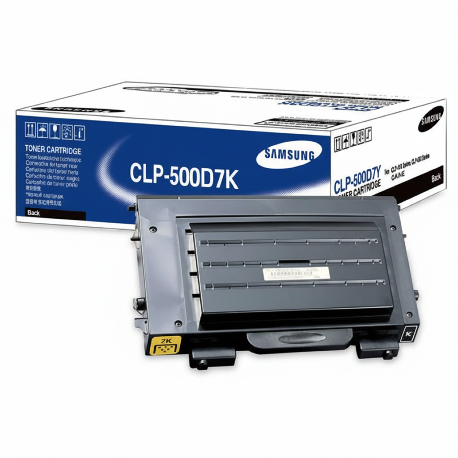 Original OEM Toner Samsung CLP-500D7K (CLP-500D7K) (Black)