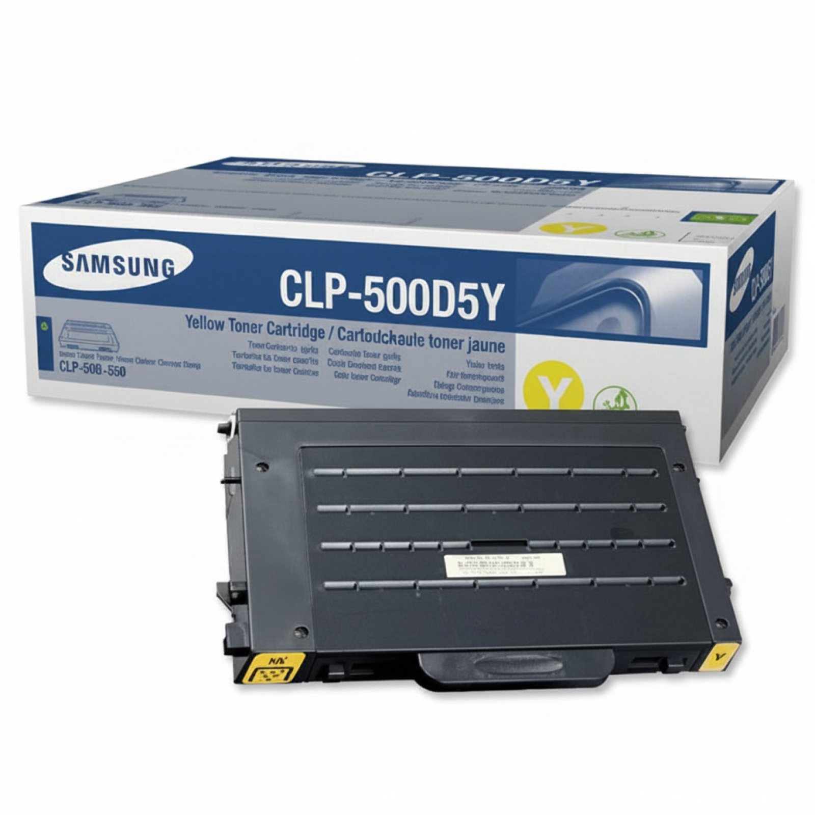 Original OEM Toner Samsung CLP-500D5Y (CLP-500D5Y) (Yellow)