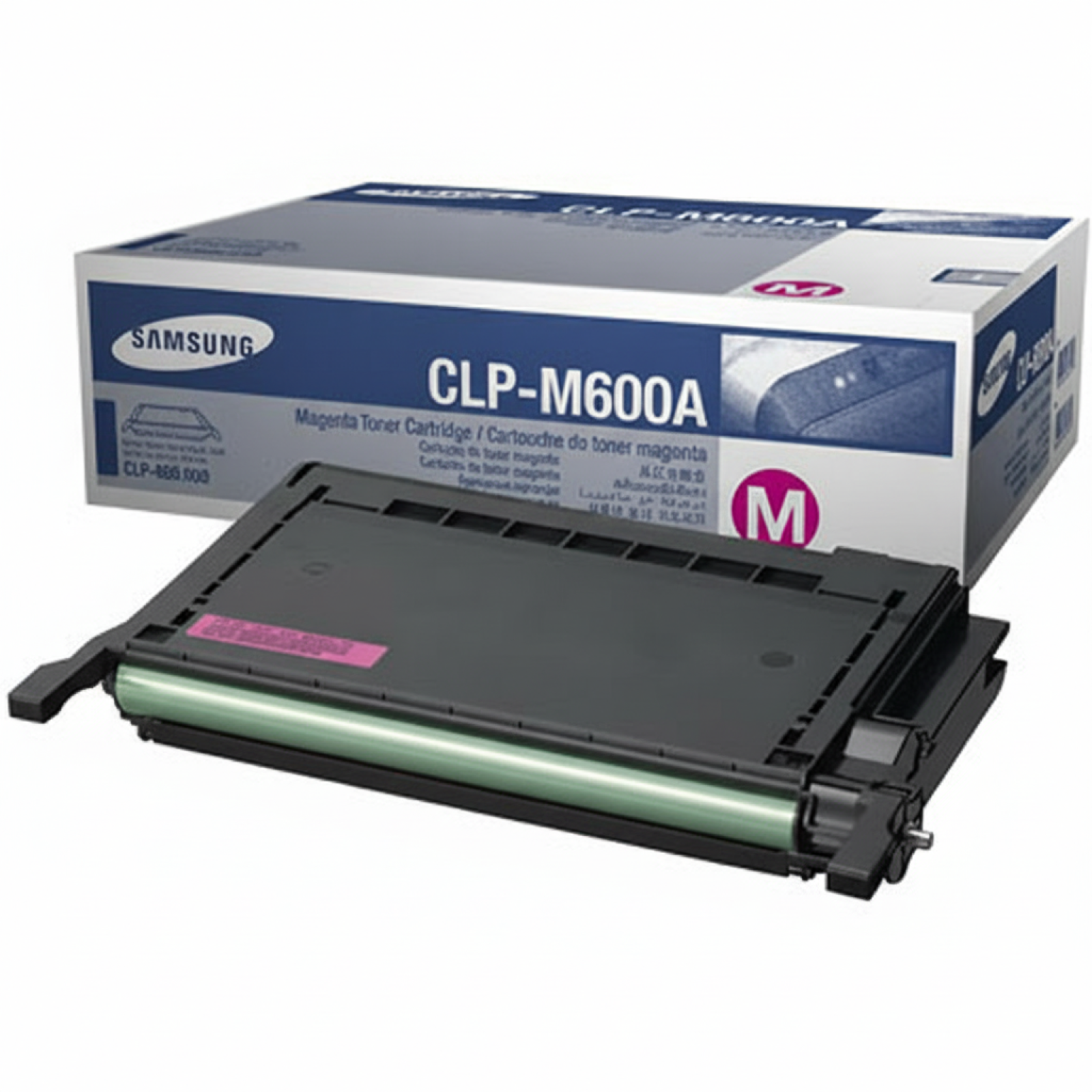 Original OEM Toner Samsung CLP-M600A (CLP-M600A) (Magenta)
