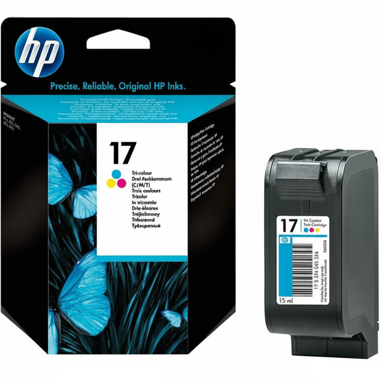 Original OEM Ink Cartridge HP 17 (C6625AE) (Color)