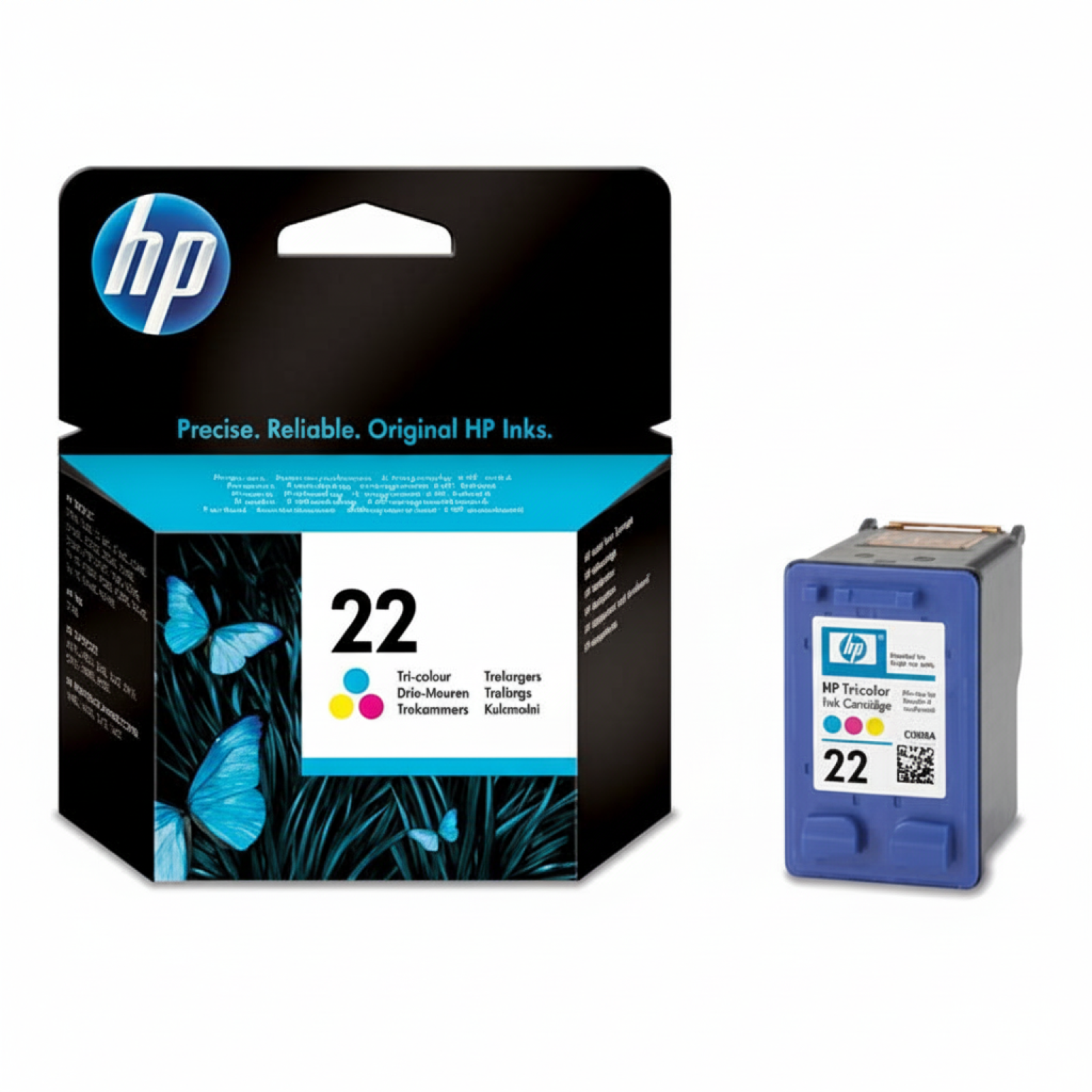 Original OEM Ink Cartridge HP 22 (C9352AE) (Color)