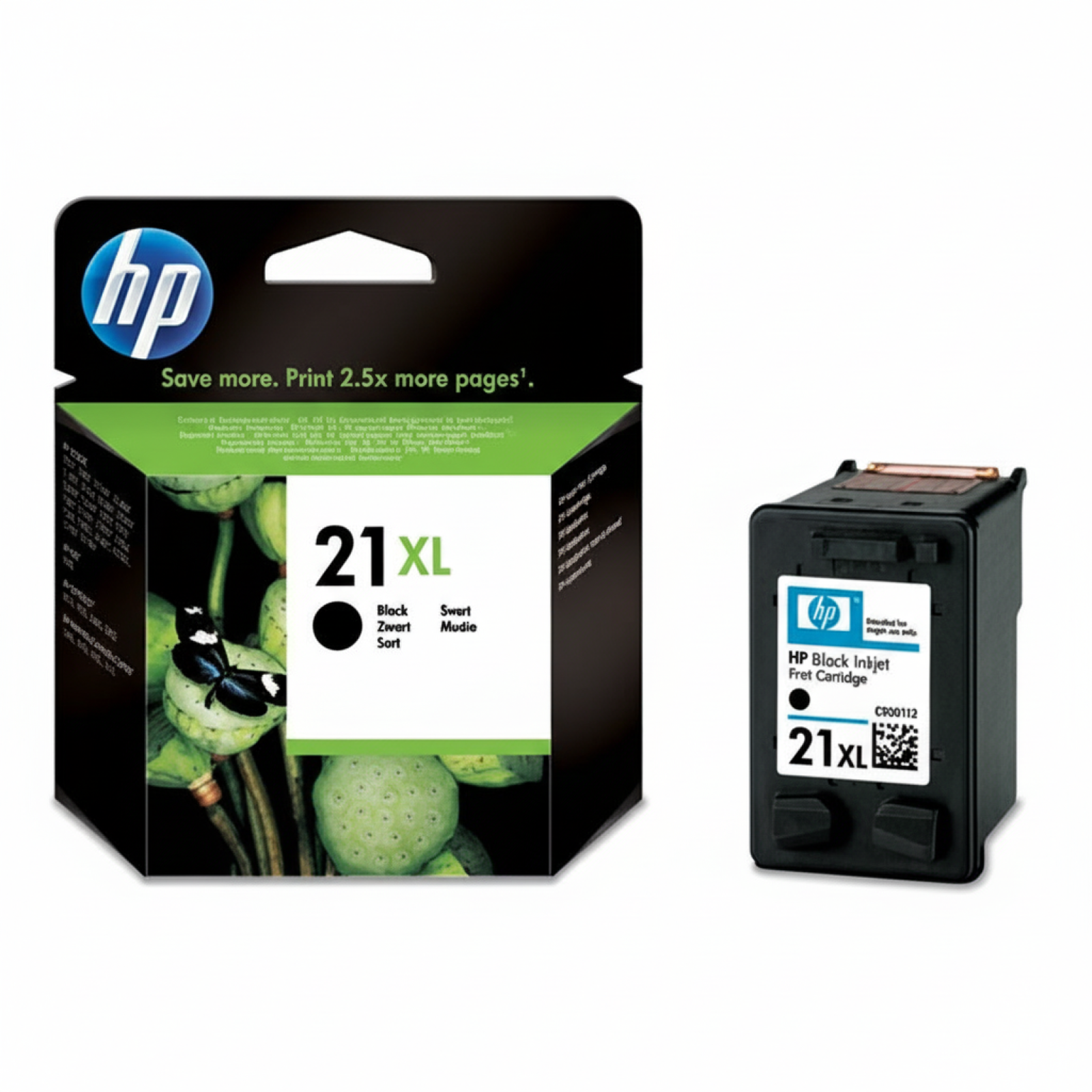 Original OEM Ink Cartridge HP 21 XL (C9351CE) (Black)